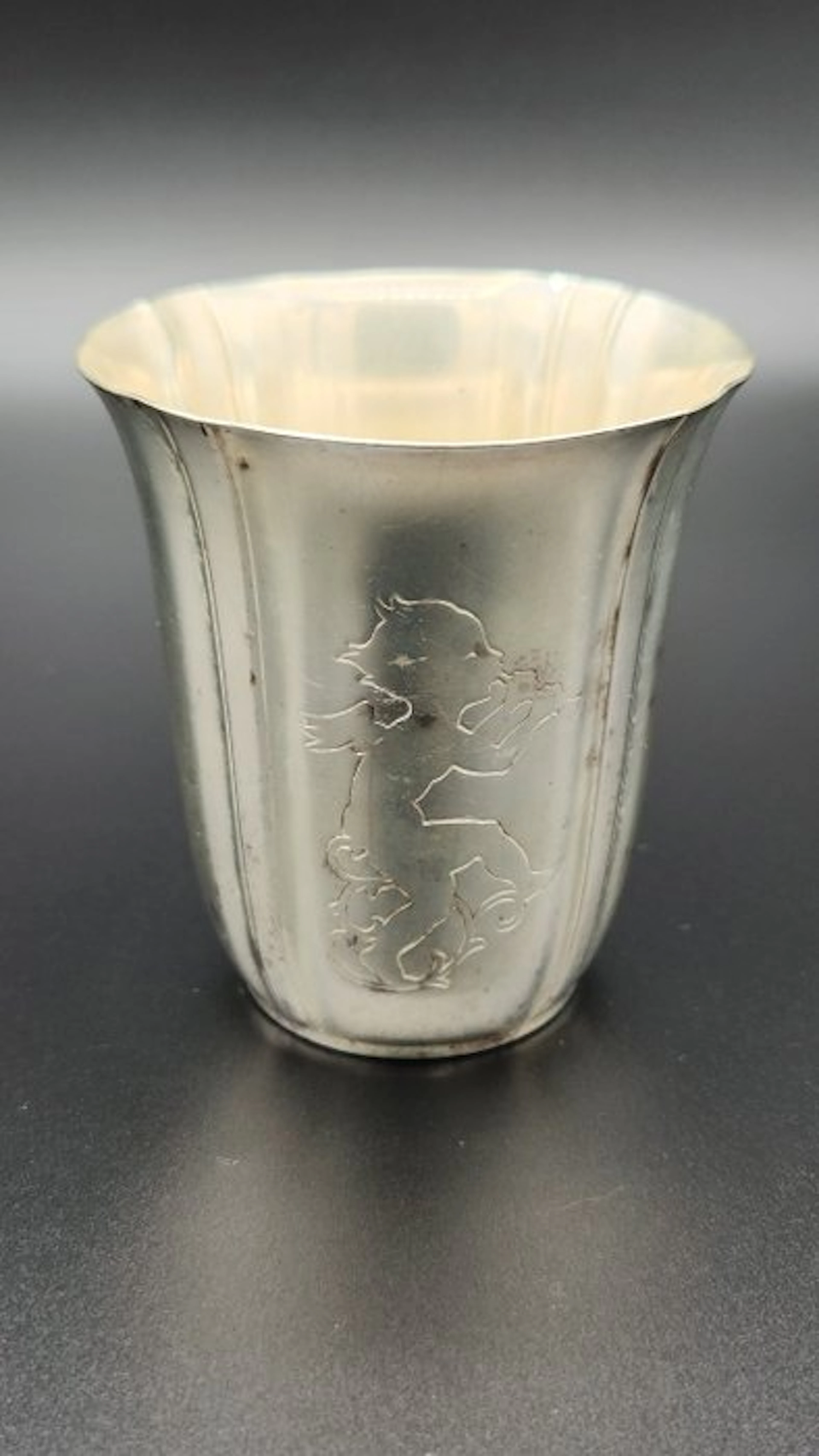 Wilhelm Wolff Germany - Cup - Silverplated - Birth Cup