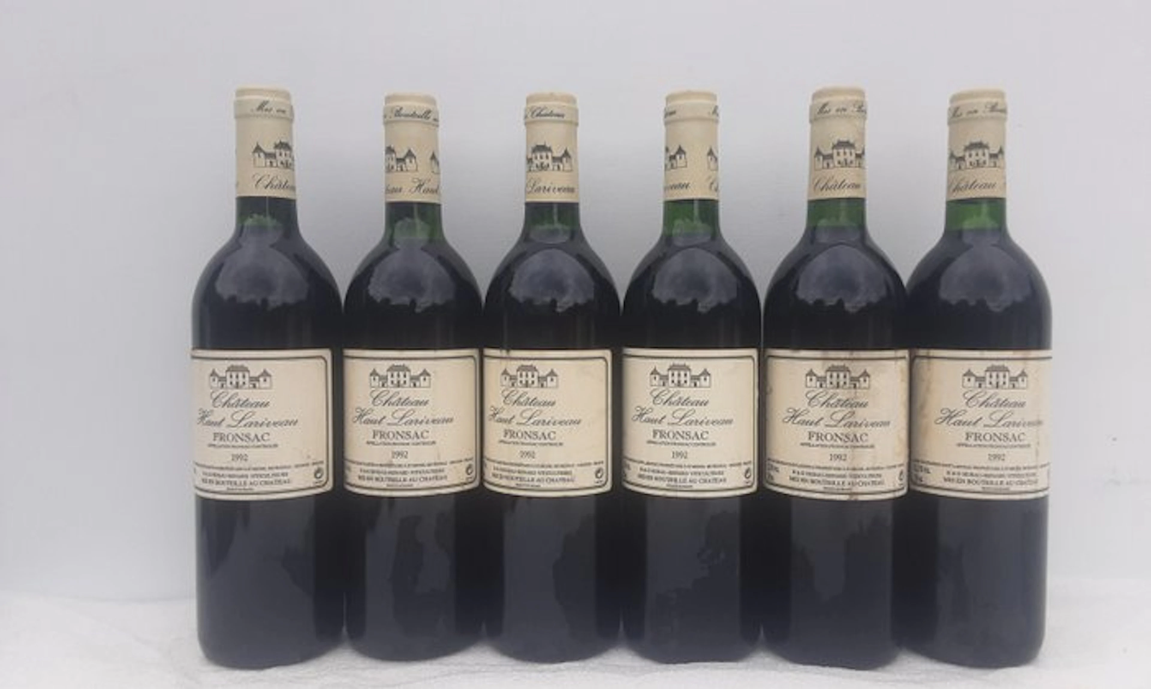 1992 Chateau Haut Lariveau - Fronsac - 6 Bottles (0.75L)