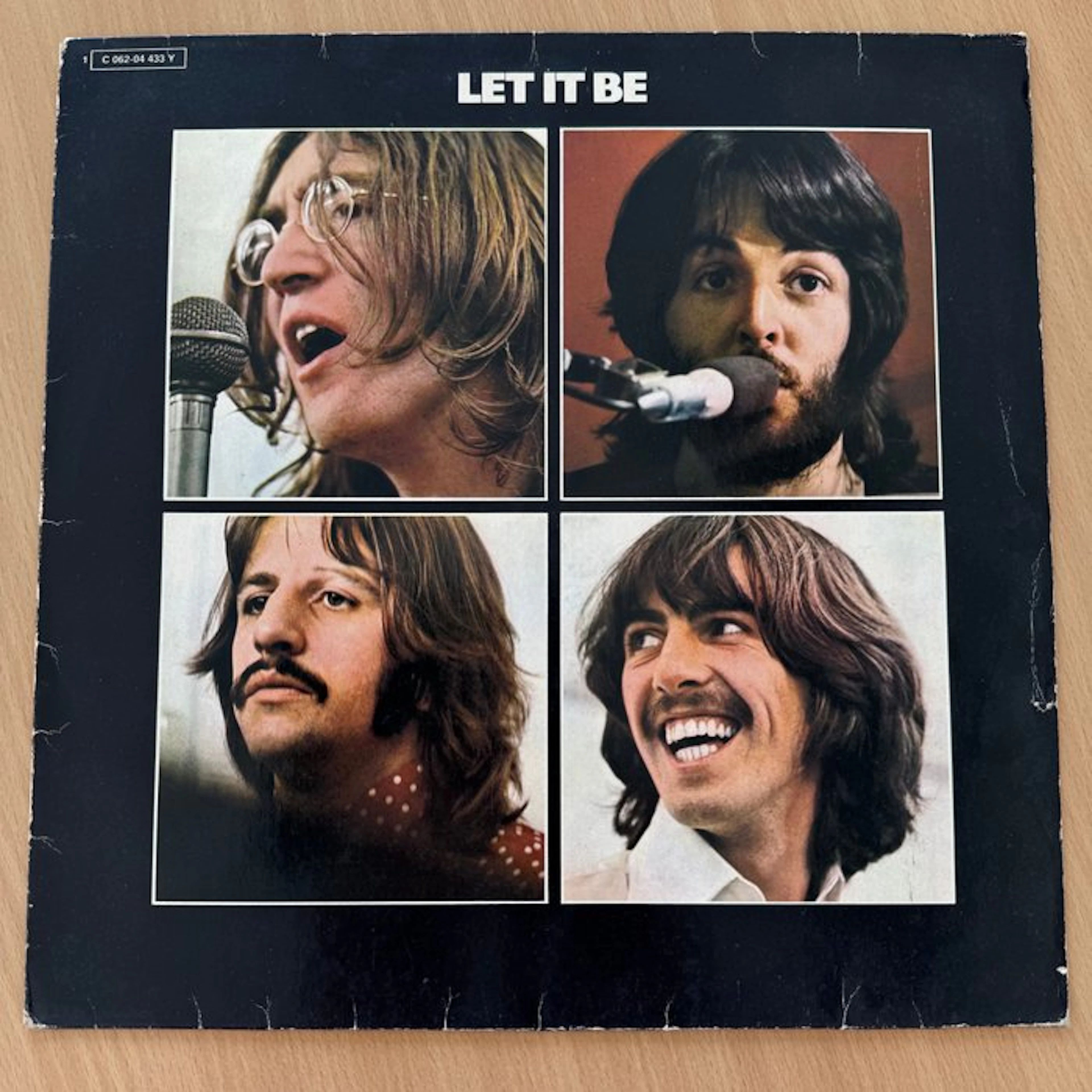 Beatles - Let It Be [first 1970 German pressing] red apple - LP - Stereo - 1970