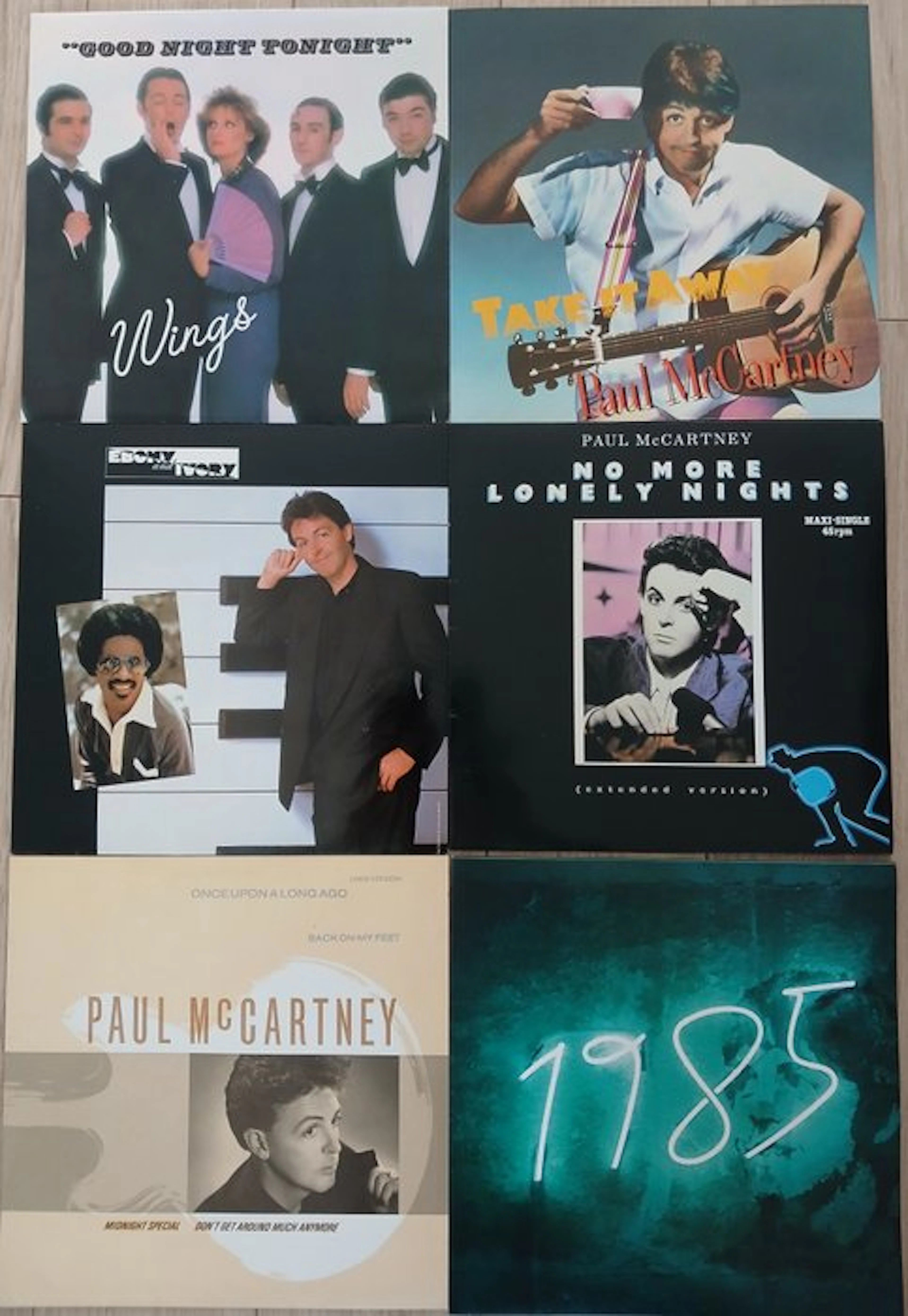 Paul McCartney - Collection of 6 x 12" Maxi Singles - NM...