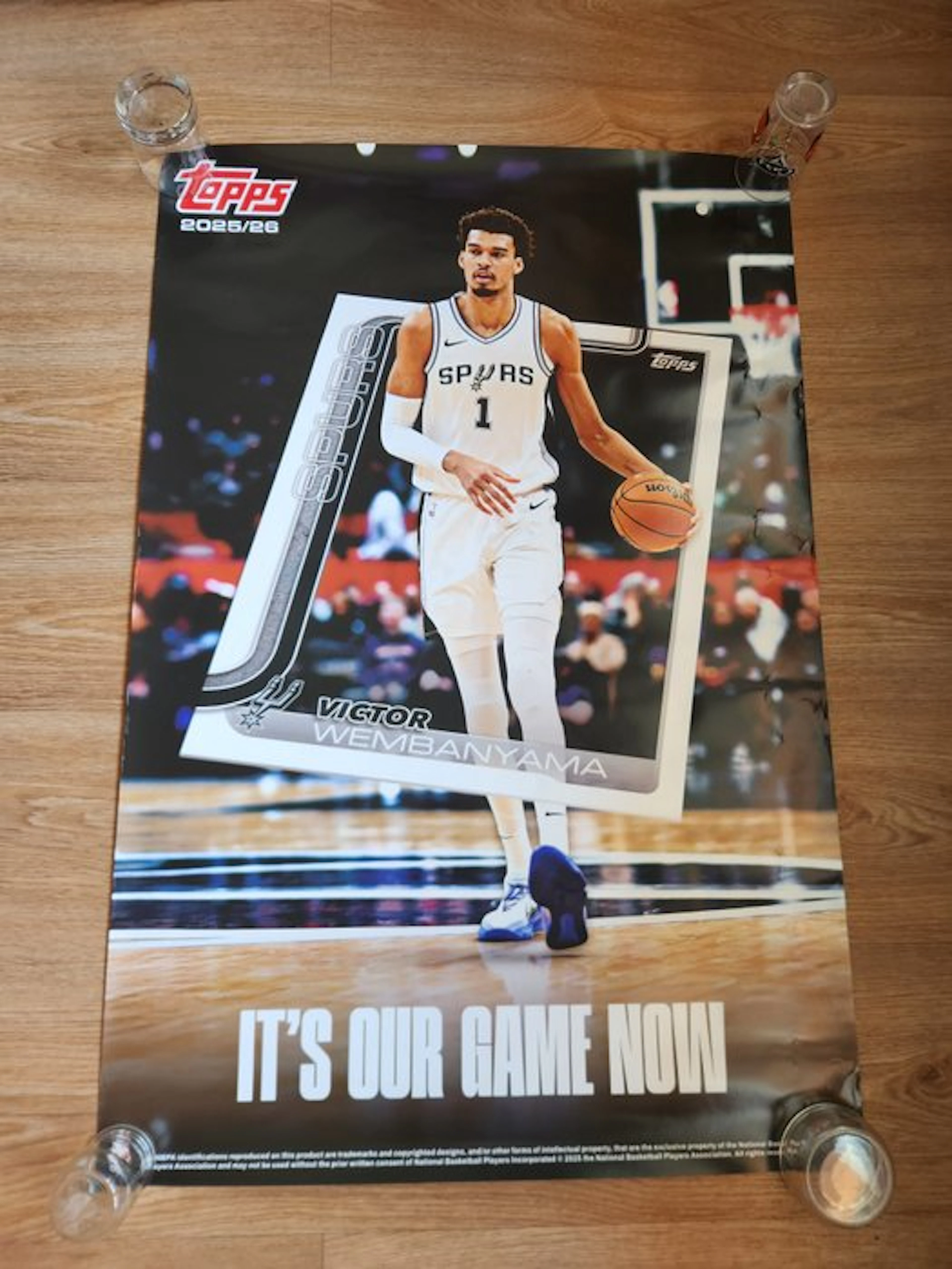 San Antonio Spurs - NBA - Victor Wembanyama - 2025 - Poster