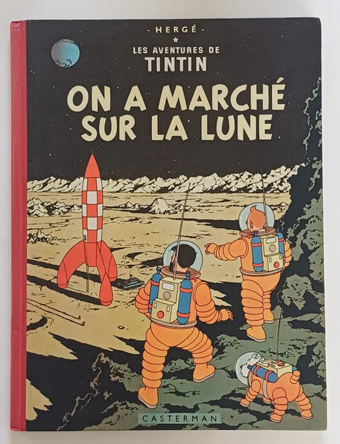 Tintin T17 - On a marché sur la lune (B11) - C - 1 Album - First edition - 1954