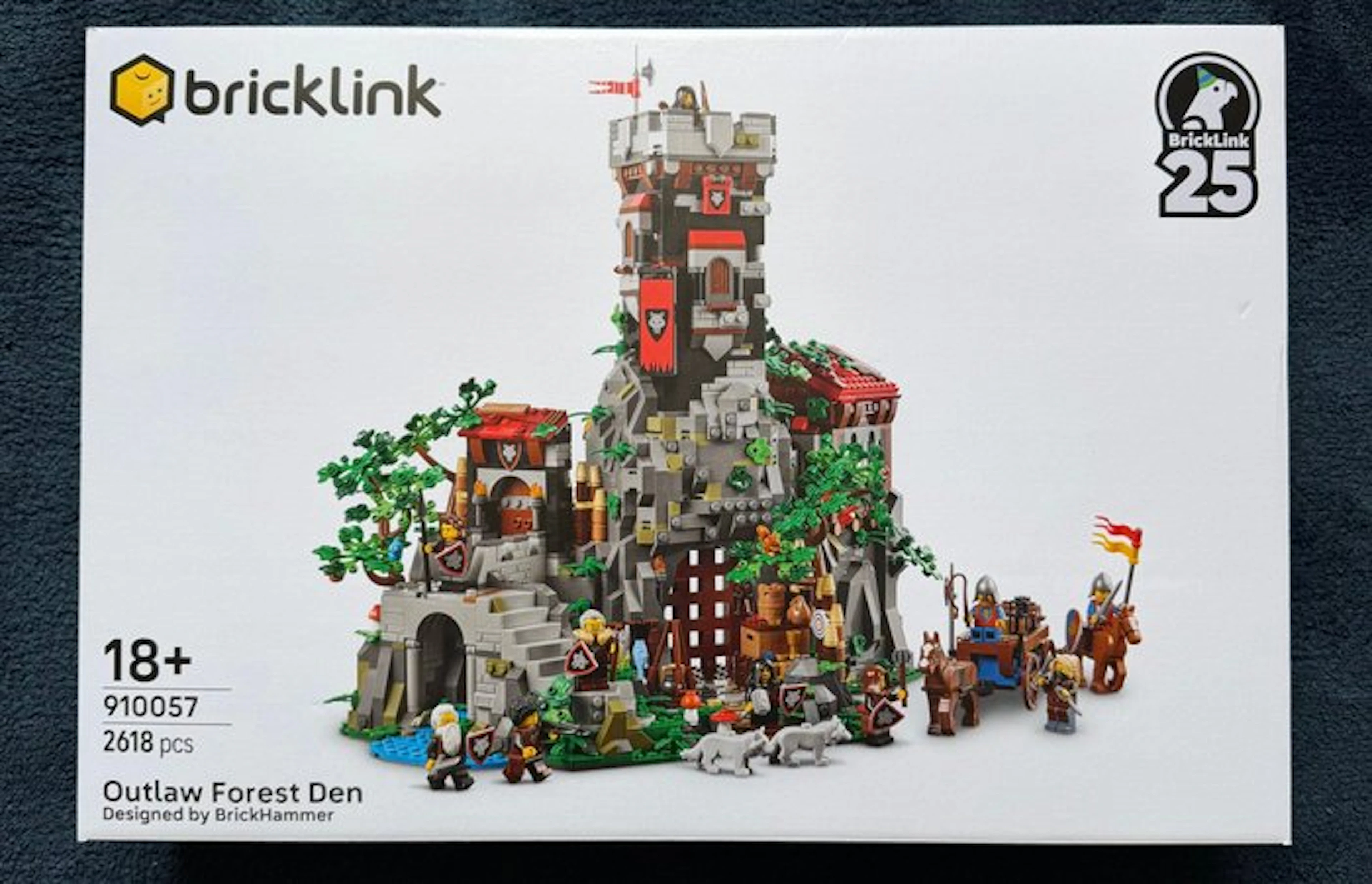 LEGO Set - 910057 - BrickLink Designer Program - Outlaw Forest Den
