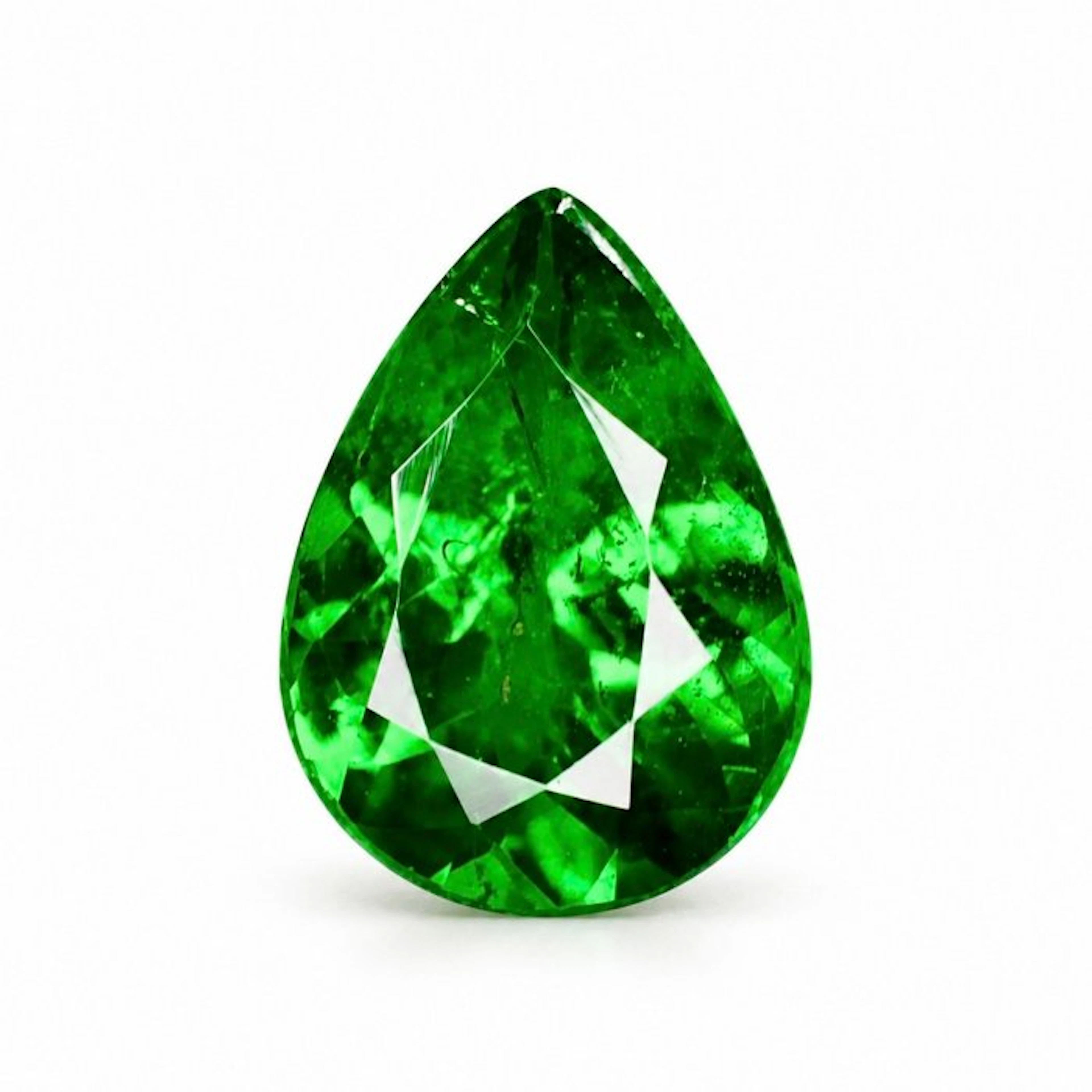 No reserve price Green Tsavorite - 0.79 ct...