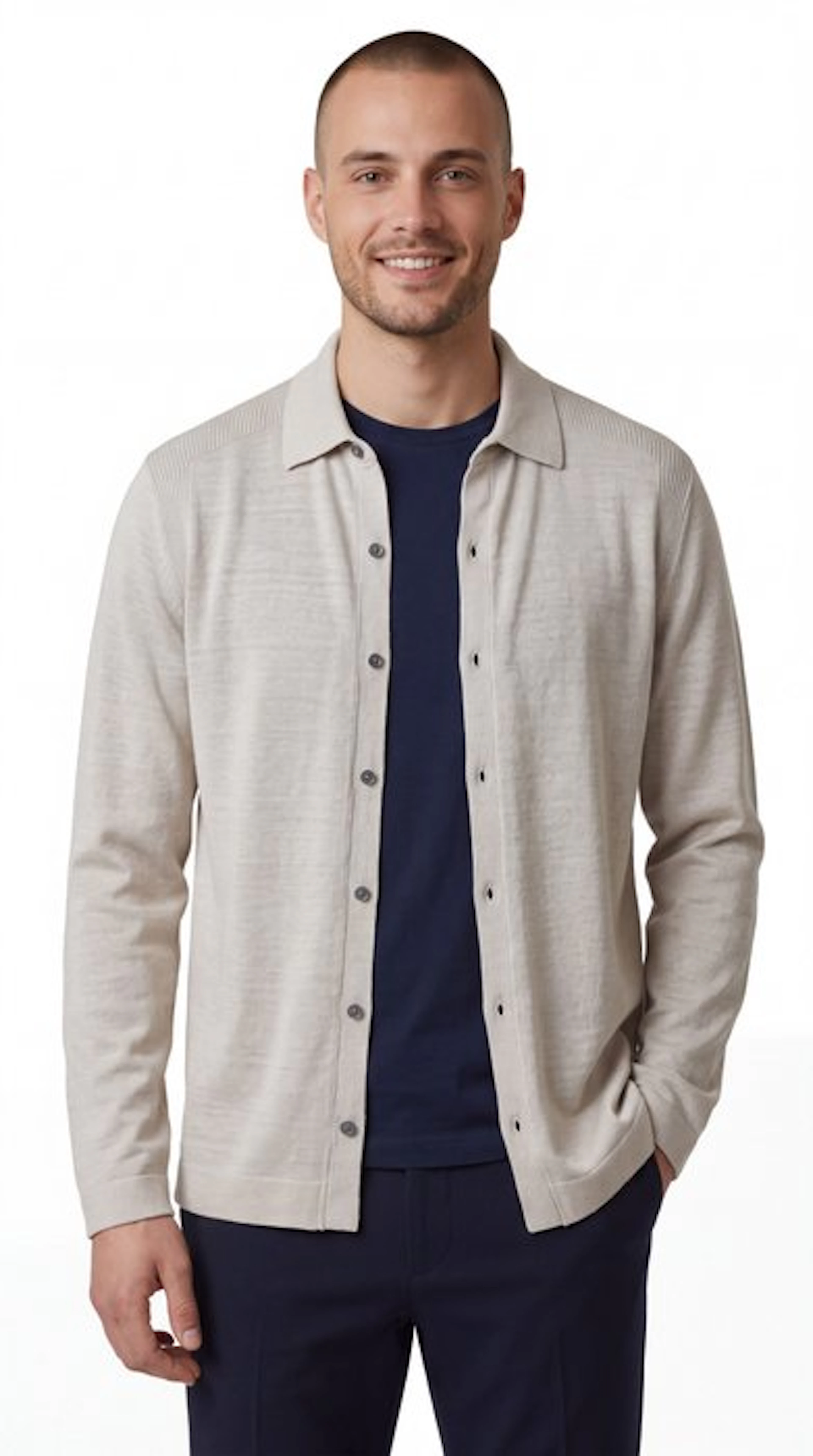 Filippo de Laurentiis-52-Fibra Linen - Shirt - New with tags