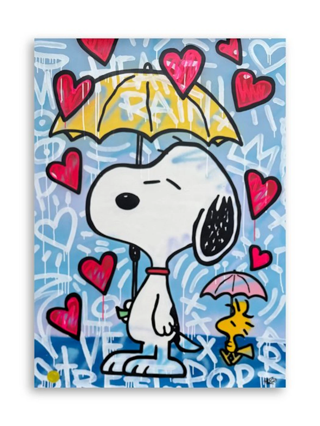 Alessandro Chindamo (1987) - Snoopy rain of hearts