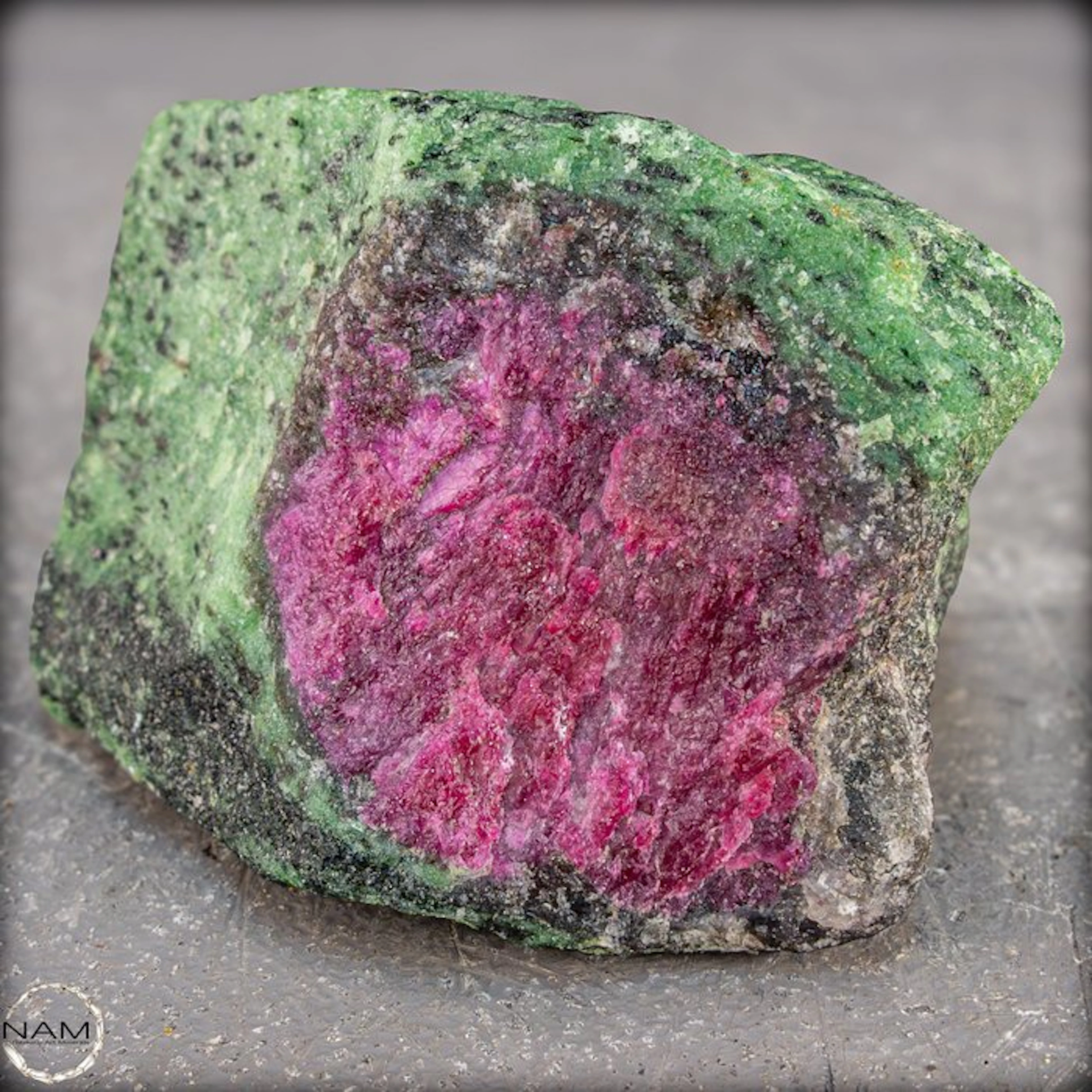 Natural ruby in zoisite crystal from Tanzania – A...