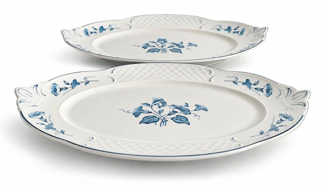 Villeroy & Boch - 2 Grands plats de service - Table...