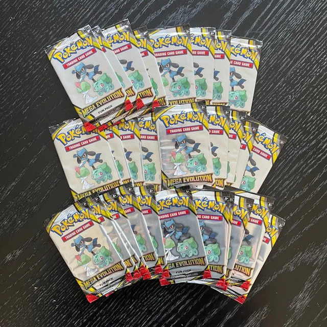20 Booster pack MEGA EVOLUTION FUN PACK - FACTORY SEALED - UNWEIGHED