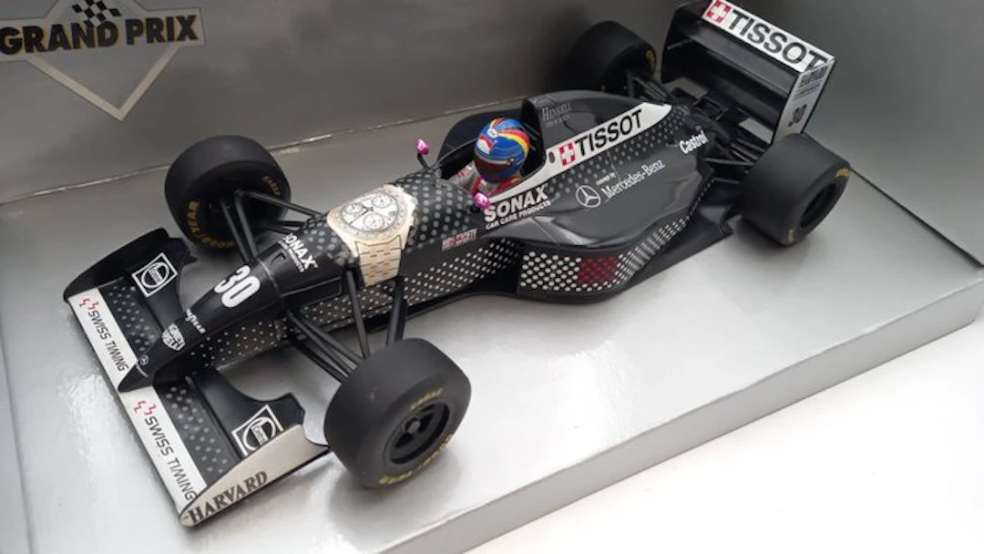 MiniChamps 1:18 - Model car - Sauber Mercedes C13 H.H. Frentzen - (cod.H22)