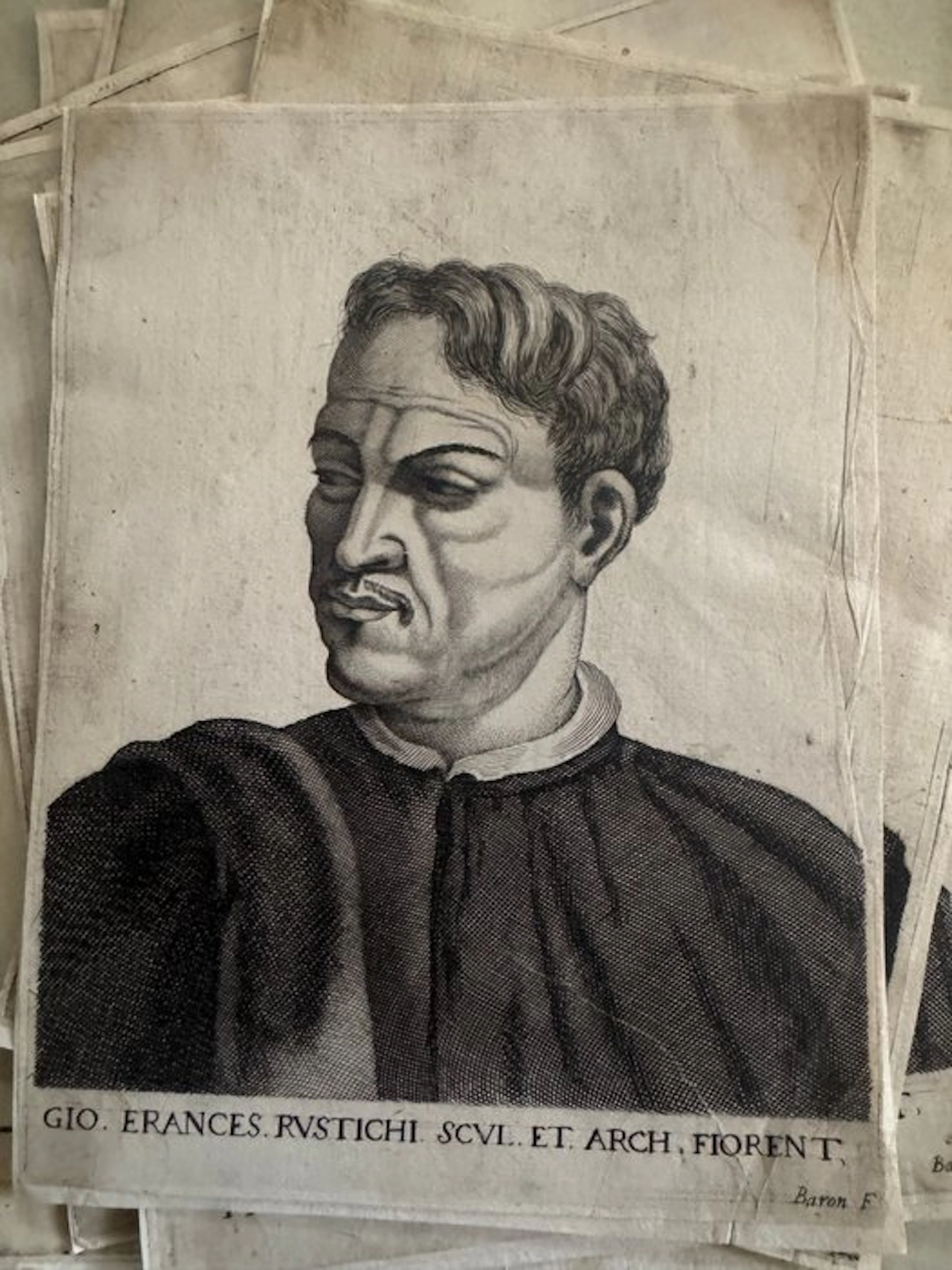 Jean Baron (1616–1660) - Suite de quinze portraits de peintres