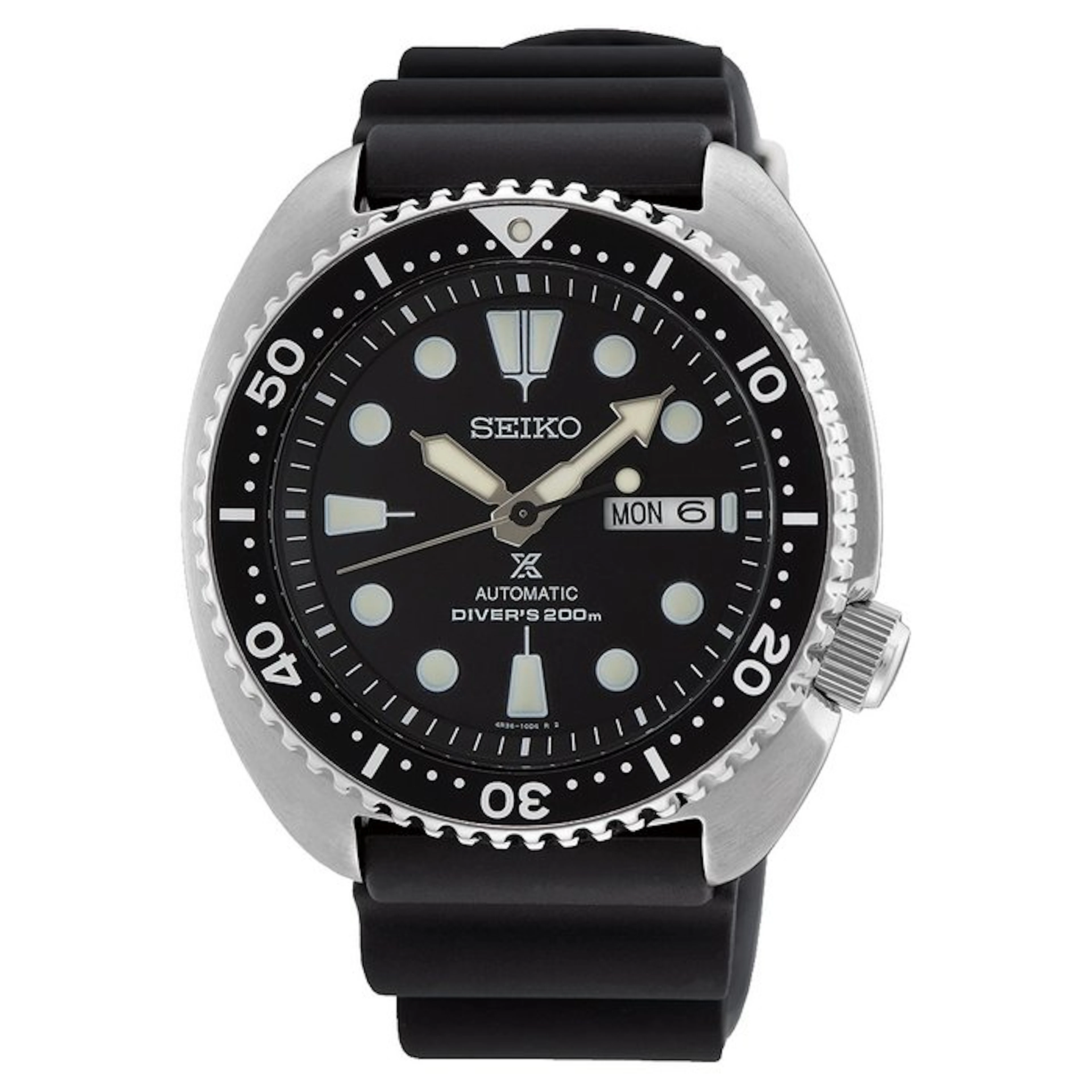 Seiko - Prospex 200 Mt Turtle Black Dial Automatic - SRPE93K11 - Men - 2026