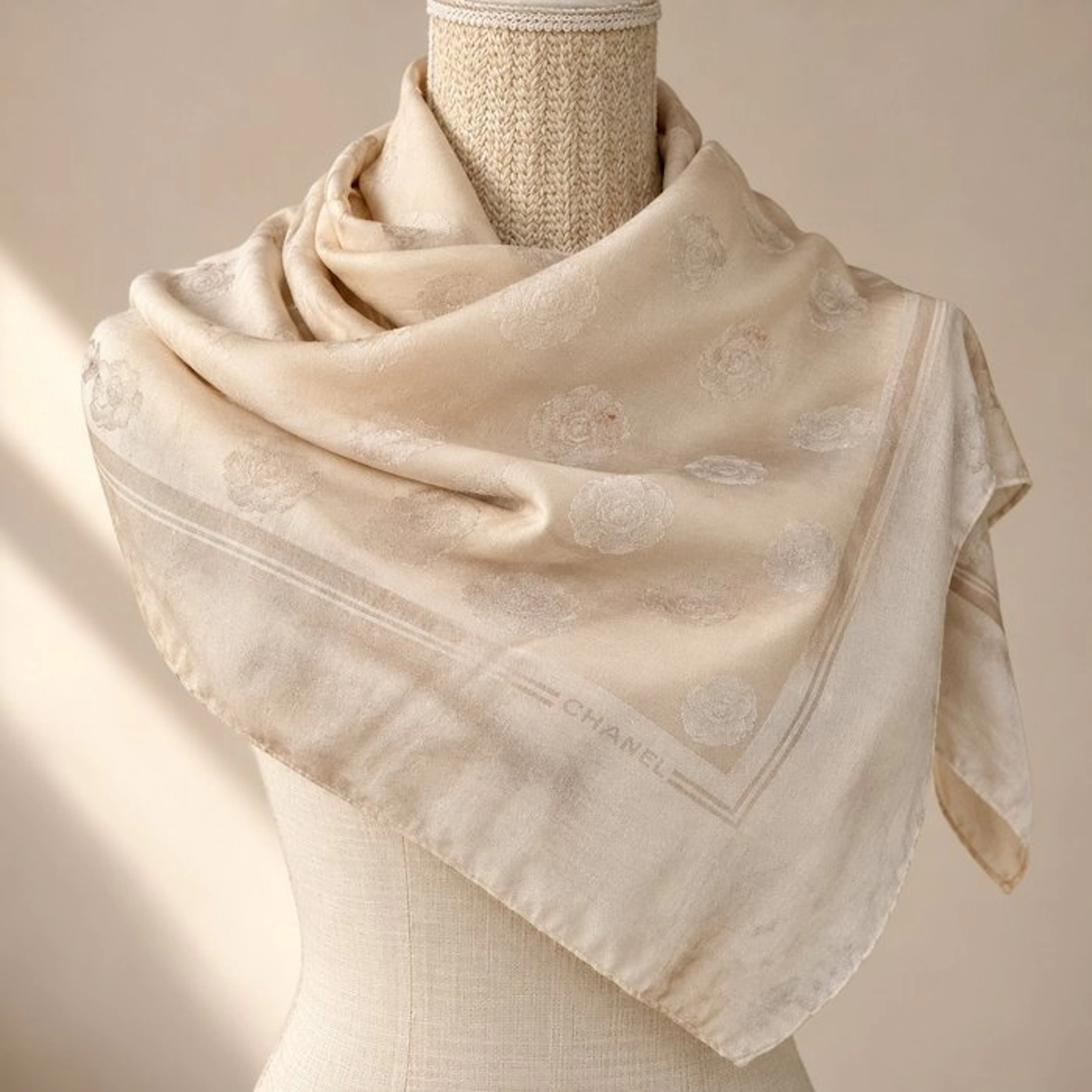 Chanel - Camélia - Foulard