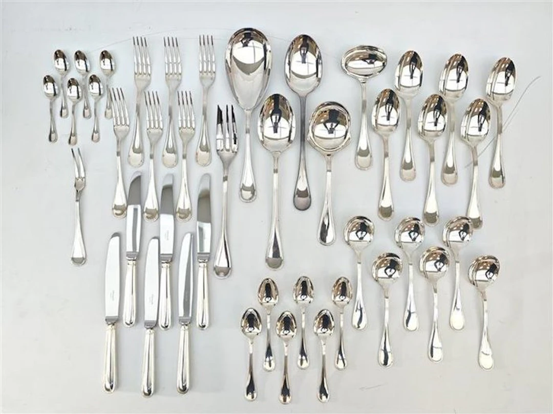 Christofle, Model: Albi - Cutlery set (43) - Silverplated