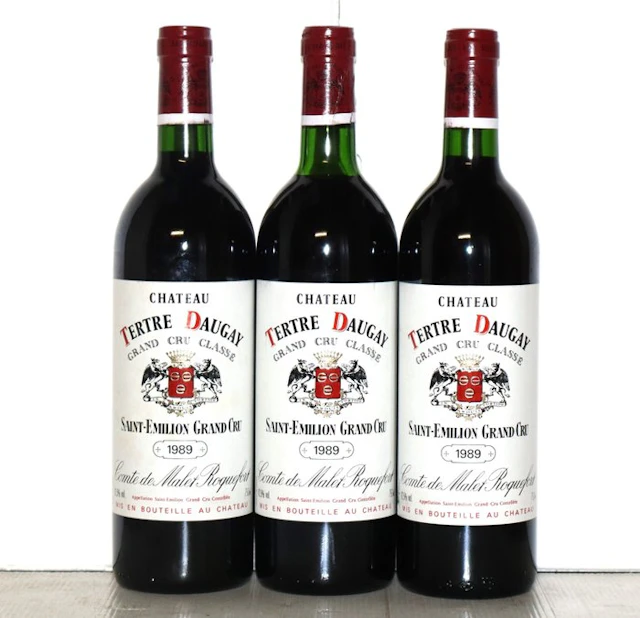 1989 Château Tertre Daugay - Saint-Émilion Grand Cru Classé - 3 Bottles (0.75L)