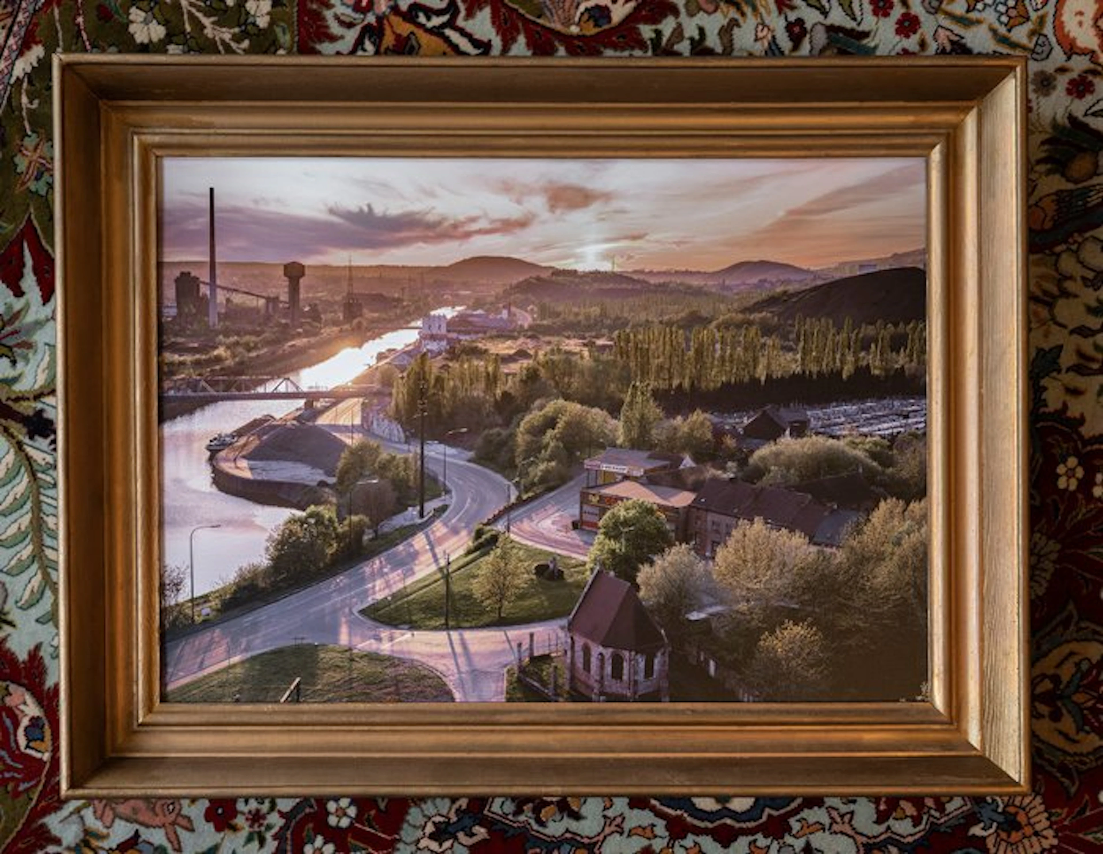 Markus Lehr - Charleroi, seen from one of the slag heaps