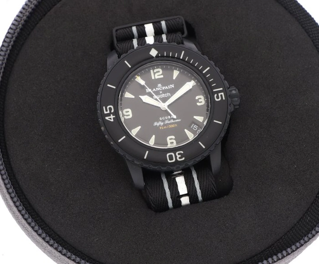 Swatch - Bioceramic Scuba Fifty Fathoms "Ocean of Storms"...