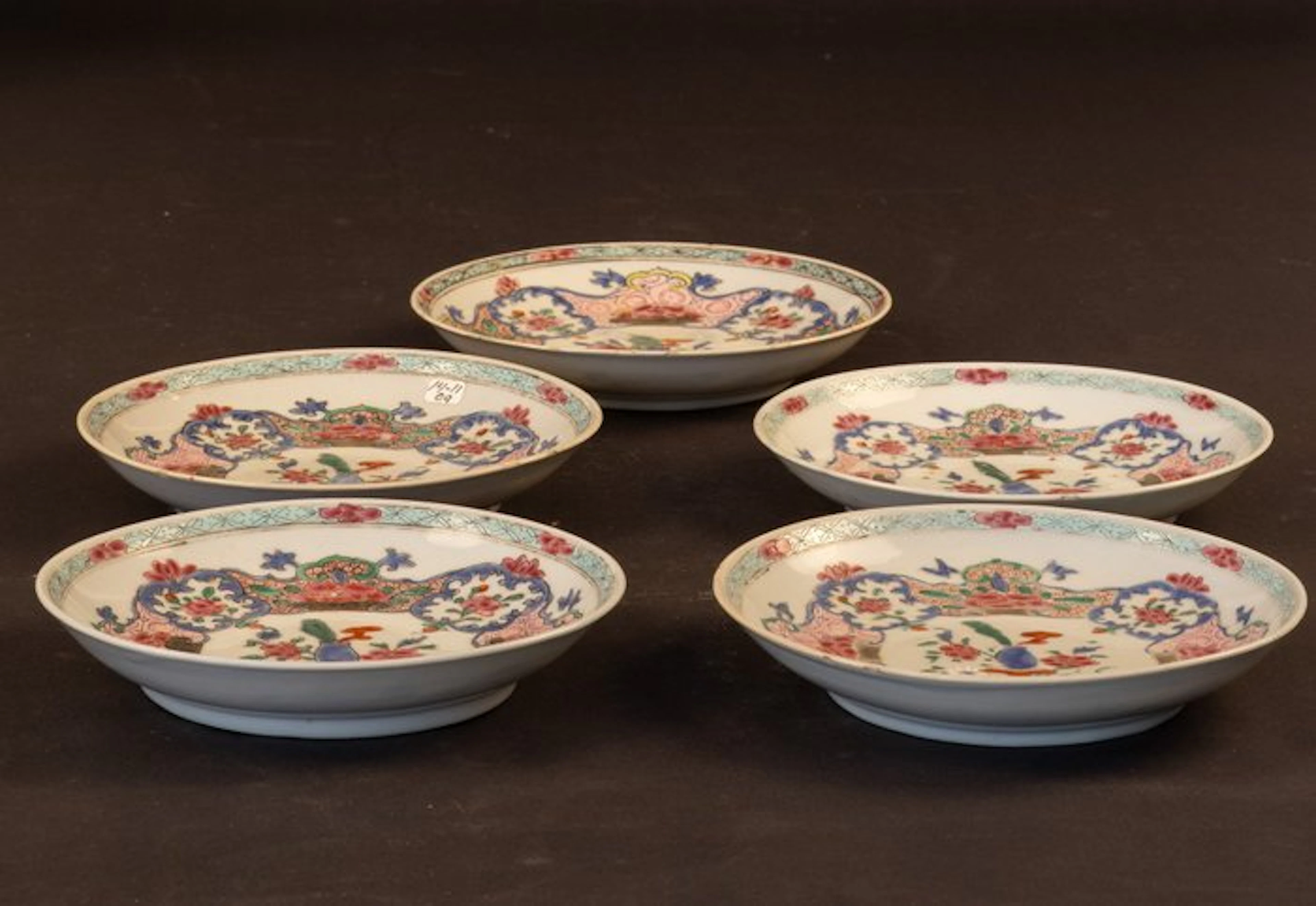 Plate (5) - Porcelain