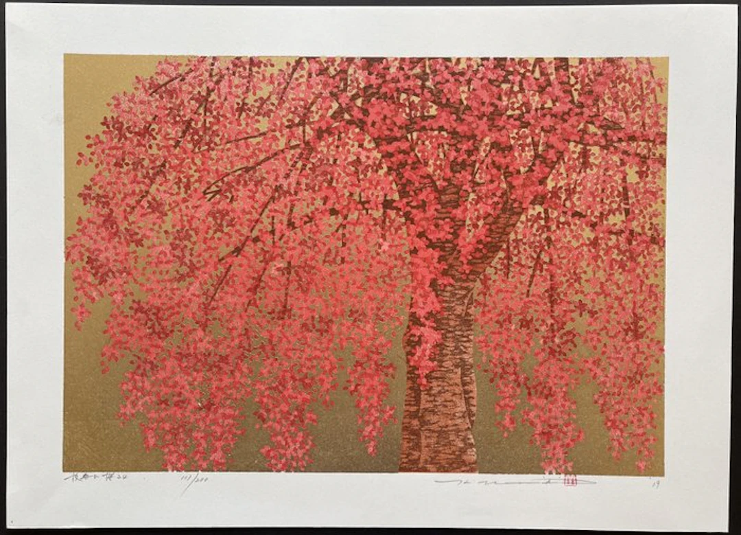 SOLD OUT: Weeping Cherry 24 - Hajime Namiki 並木一 (b 1947)...