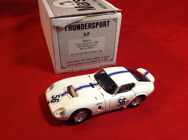 Marsh Models - Thundersport - made in England 1:43 - Model race car - ref