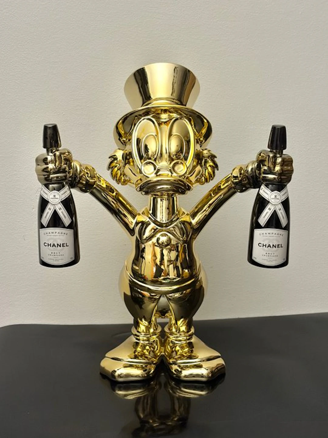 GF Exclusives - Chanel Champagne Bottle Duck