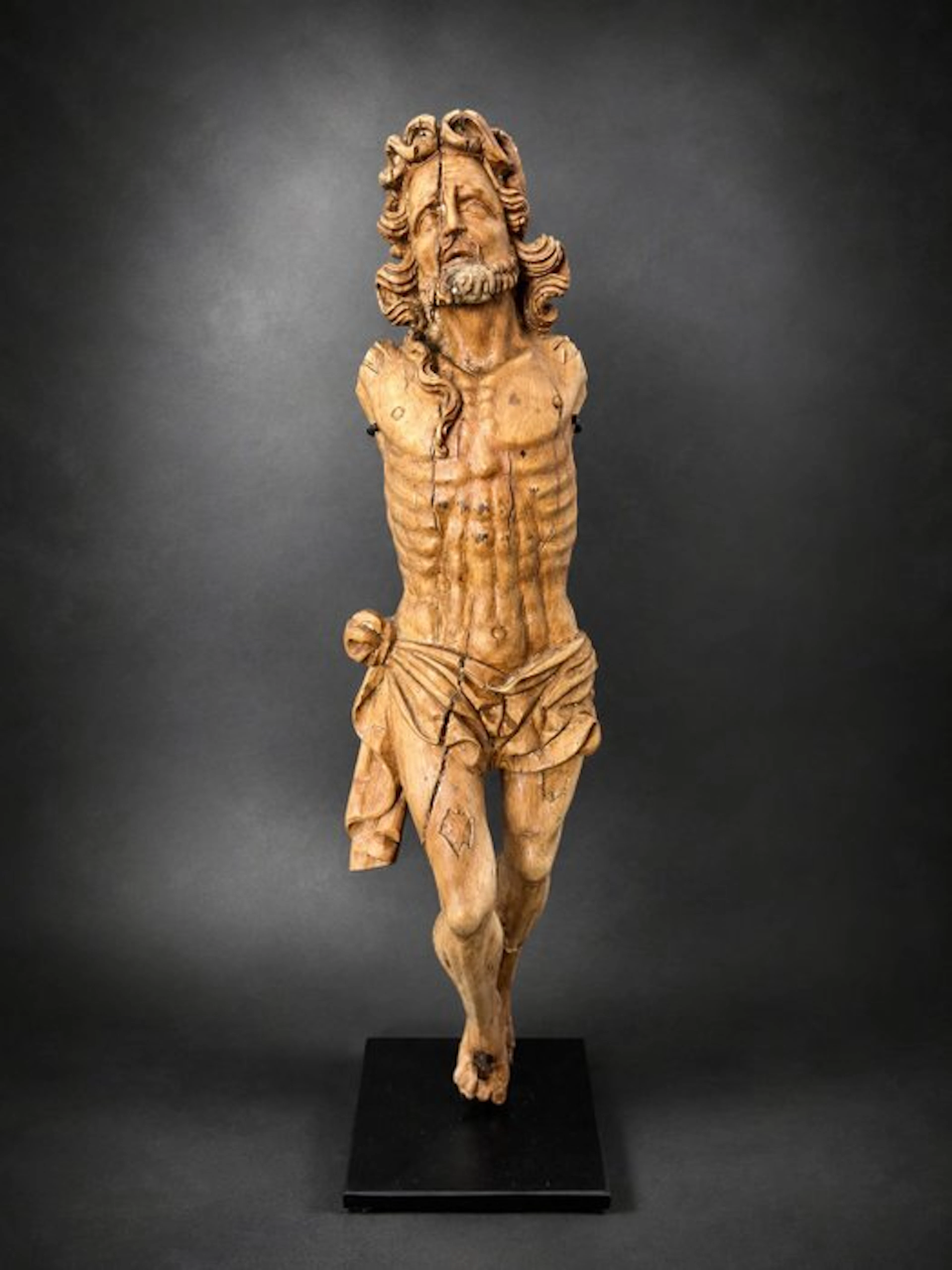 Crucifix - Wood - 17th century - Corpus Christi - 17th