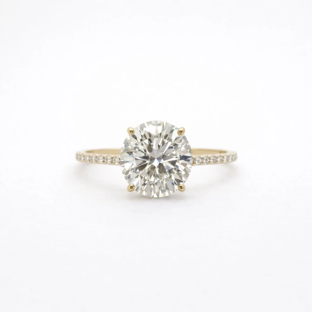No reserve price - Ring - 14 kt