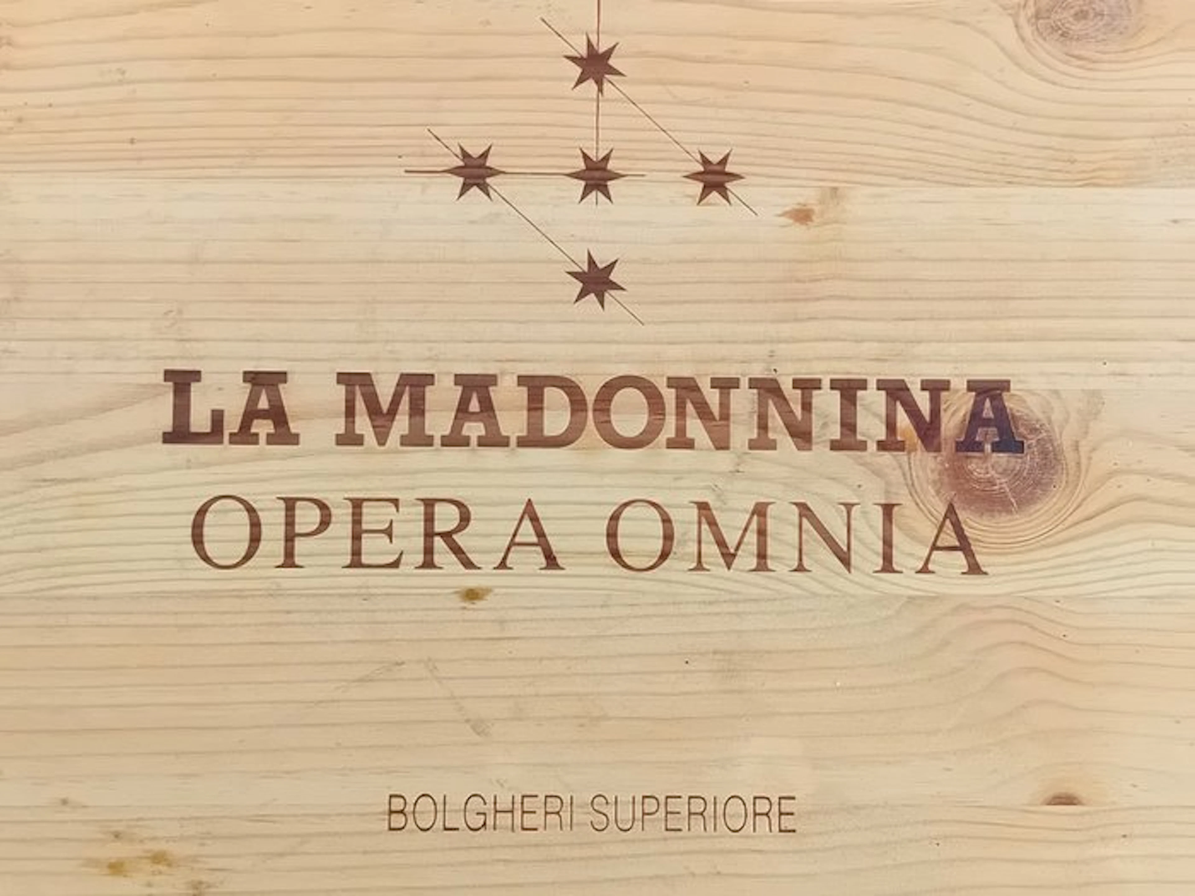 2016 Madonnina, Opera Omnia - Tuscany - 5 Bottle (0.75L)