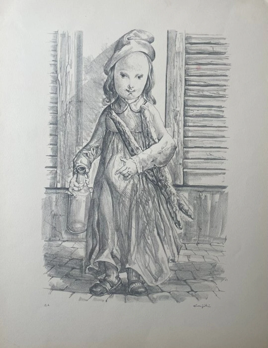 Léonard Tsuguharu Foujita (1886-1968) - Le matin