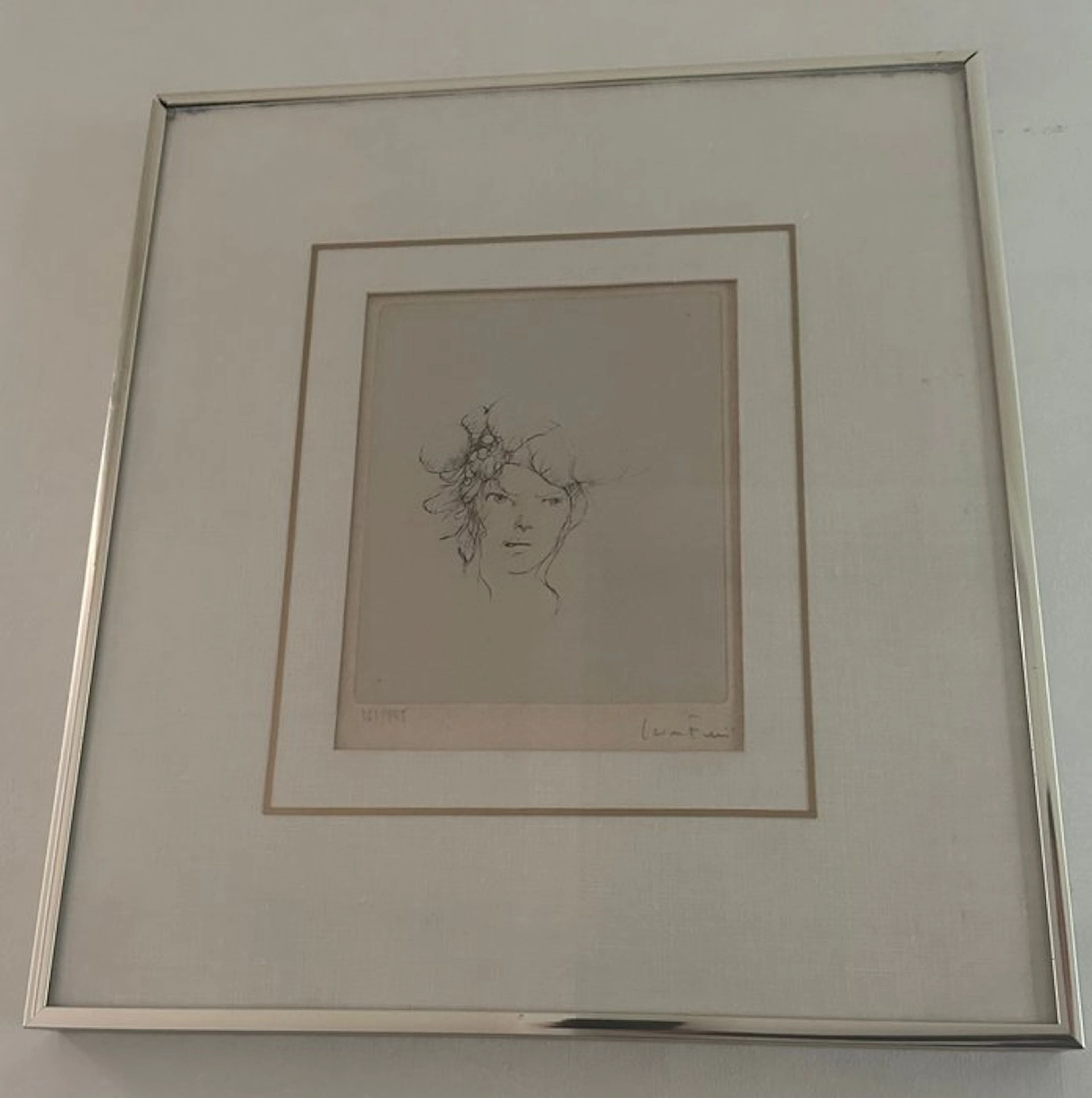Leonor Fini (1907-1996) - Visage de femme
