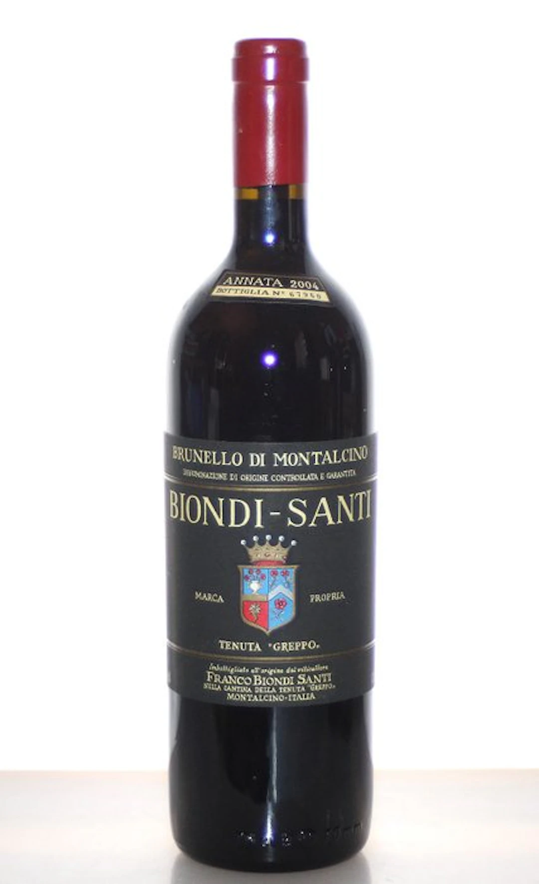 2004 Biondi Santi, Tenuta Greppo - Brunello di Montalcino - 1 Bottle (0.75L)