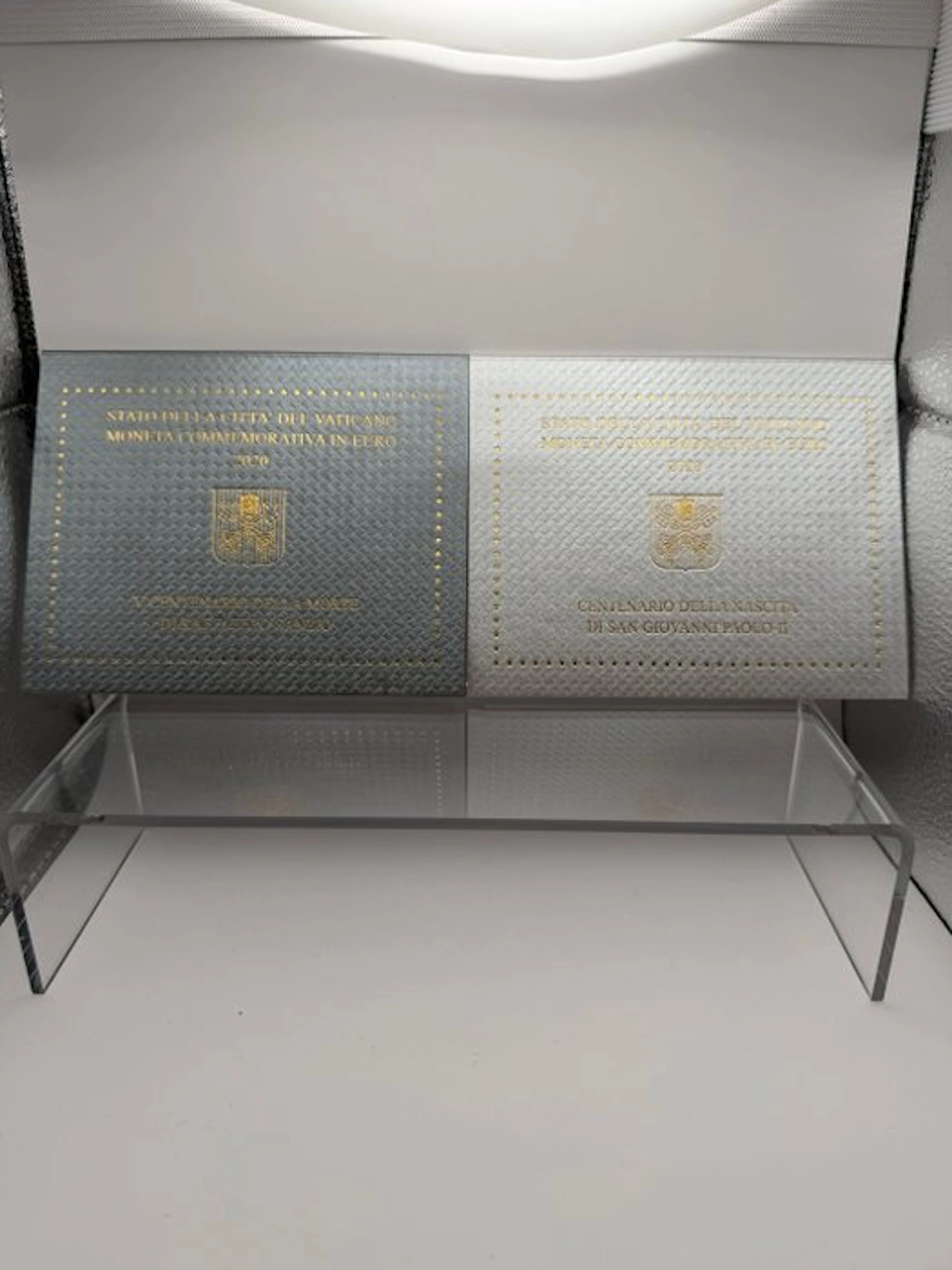 Vatican. 2 Euro 2020 "Raffaello Sanzio" + "Giovanni Paolo...