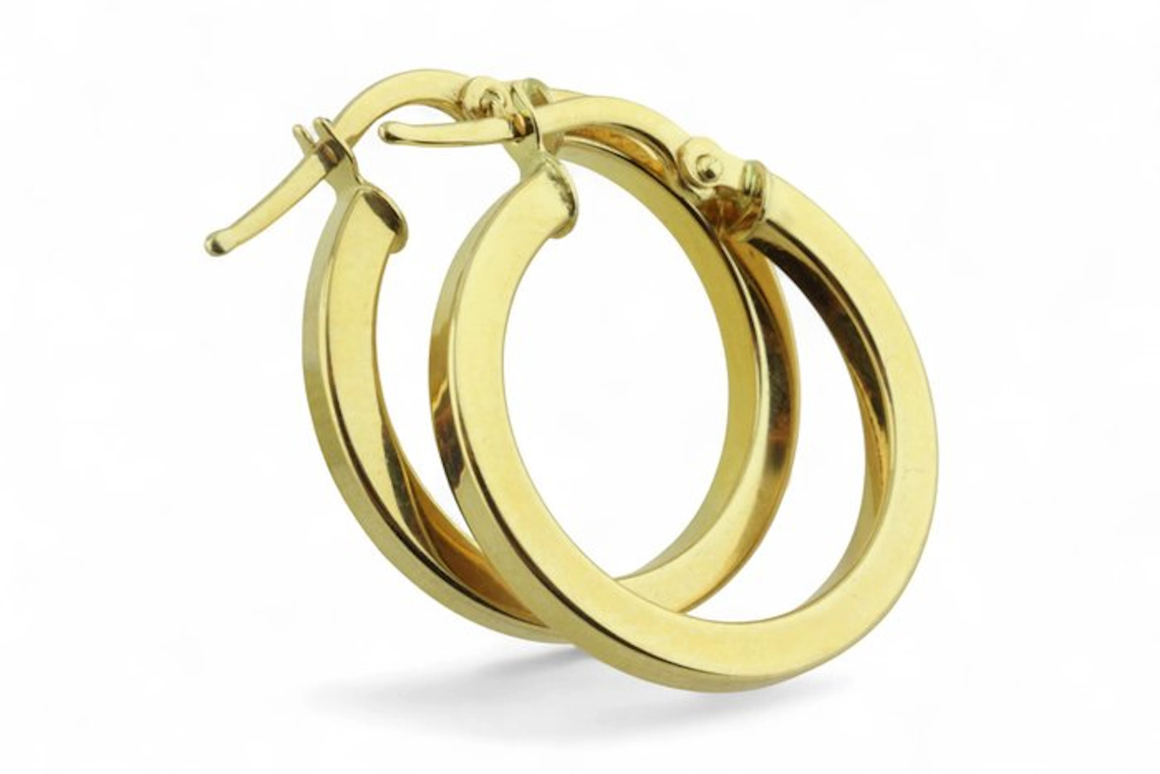 Earrings - 18 kt. Yellow gold