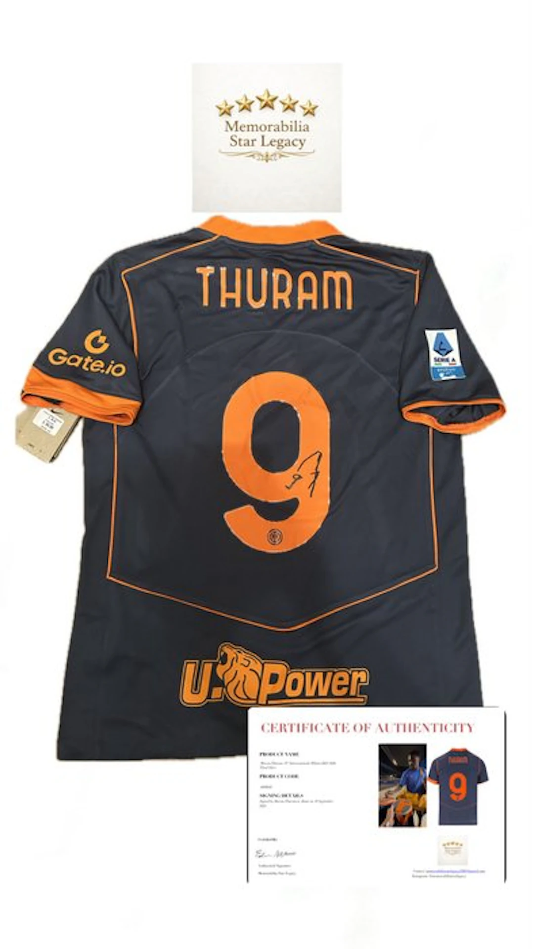Inter Milan - Italian Football League - Marcus Thuram - 2026 - Football shirt