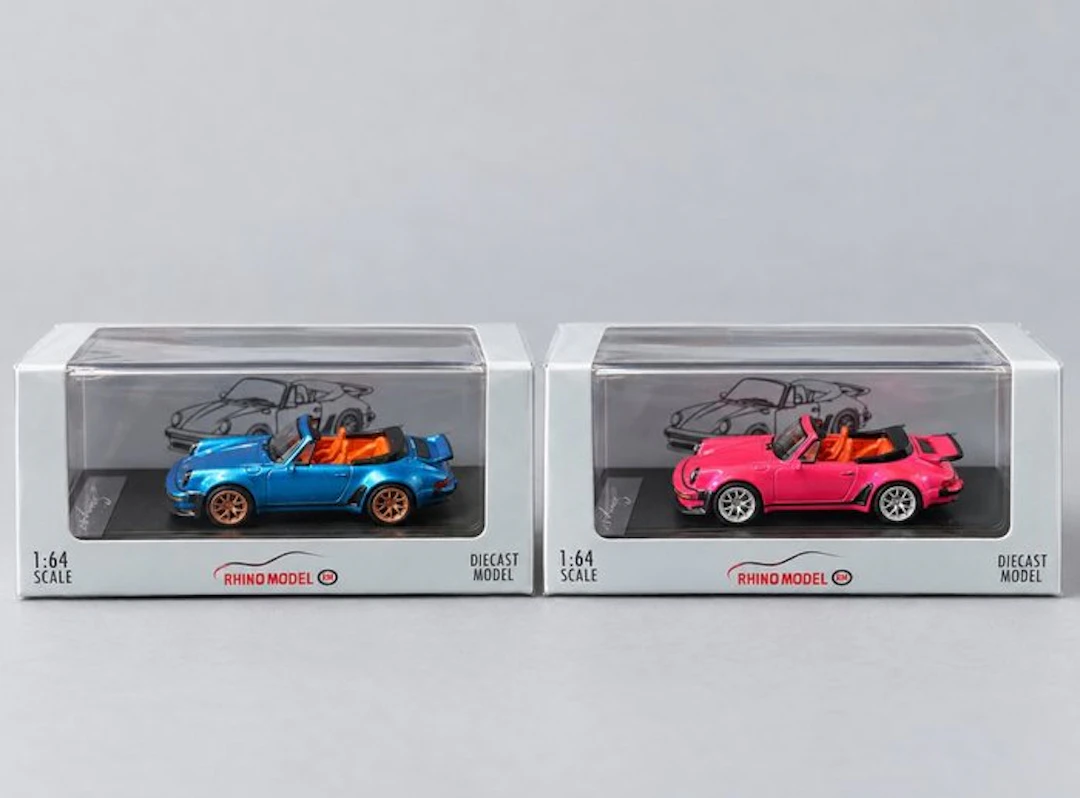 Rhino Model 1:64 - Model car (2) - Porsche Singer Turbo Study 930 Convertible