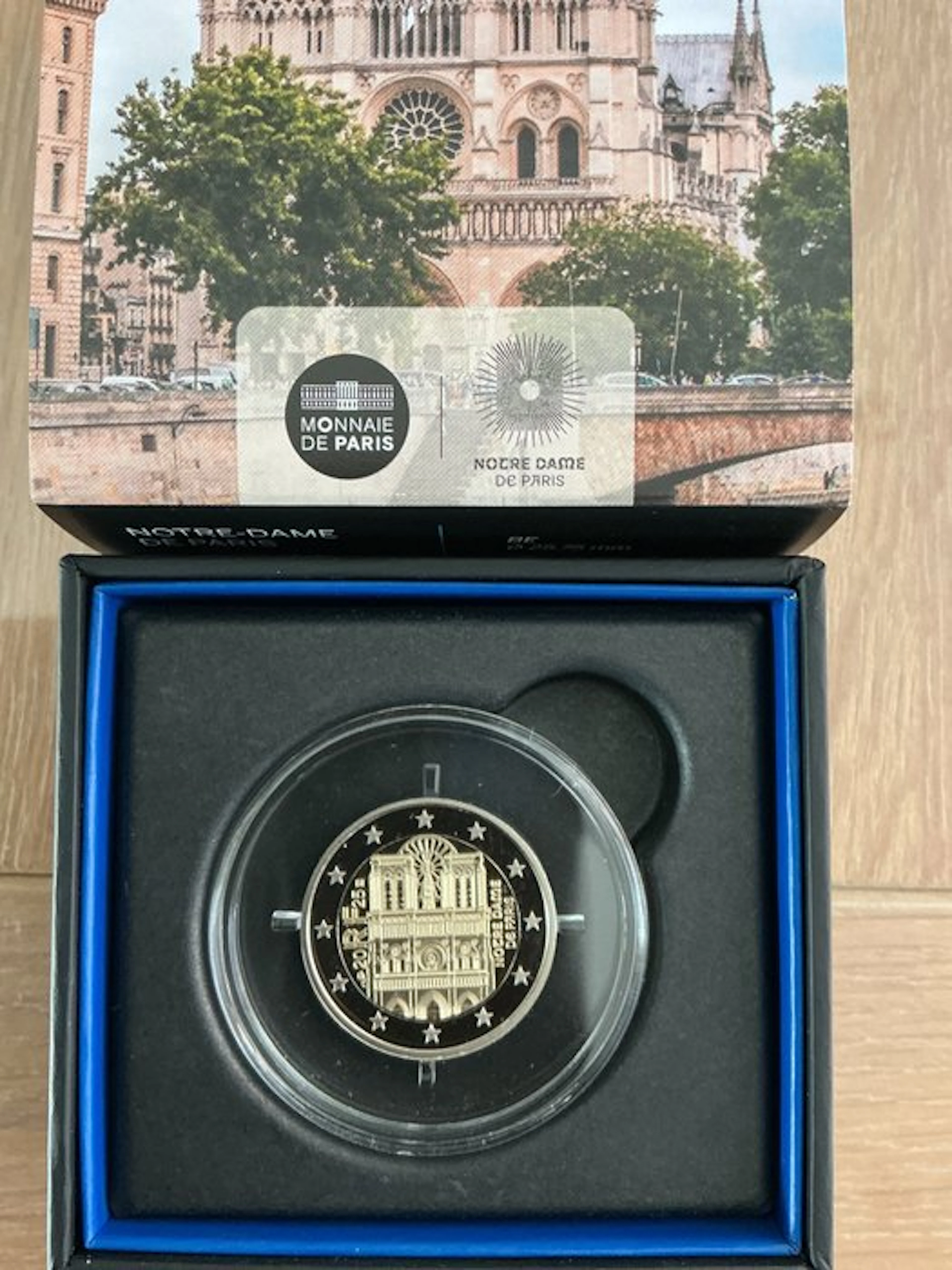 France. 2 Euro 2025 "Notre Dame de Paris" Proof (No reserve price)