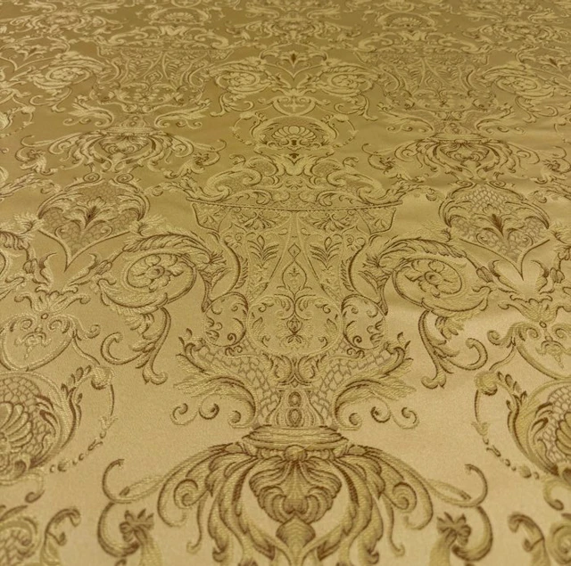 1774★ Premium high-end Baroque jacquard fabric made in...