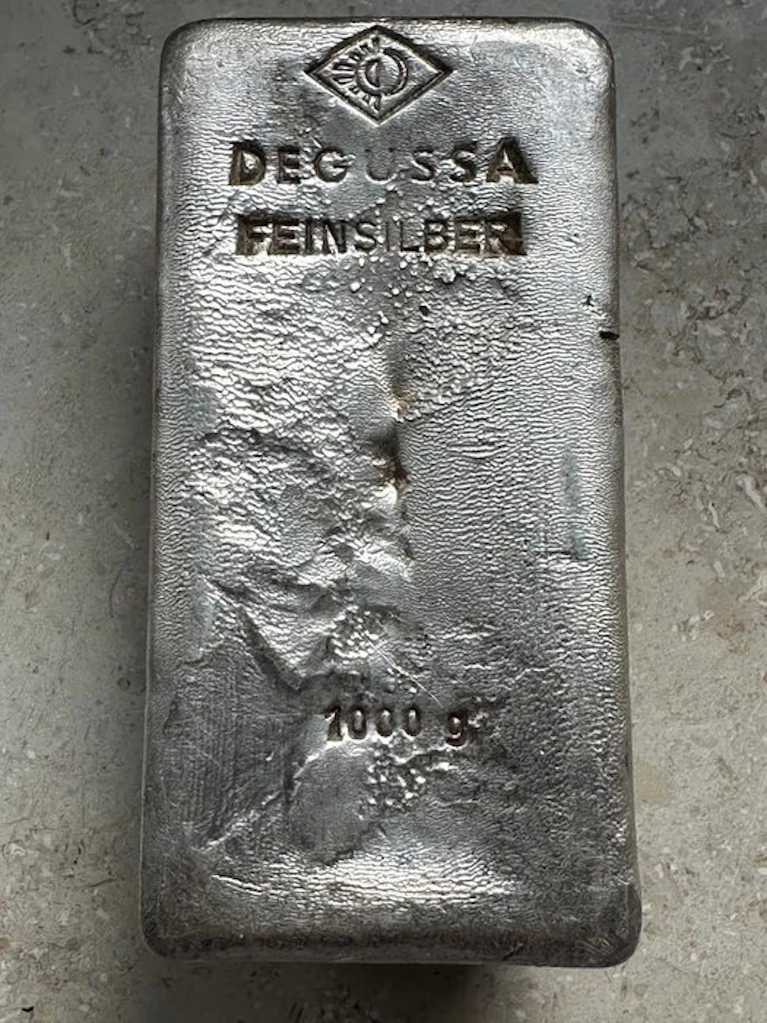 1 kilogram - Silver .999 - Degussa, Deutschland - Without a certificate