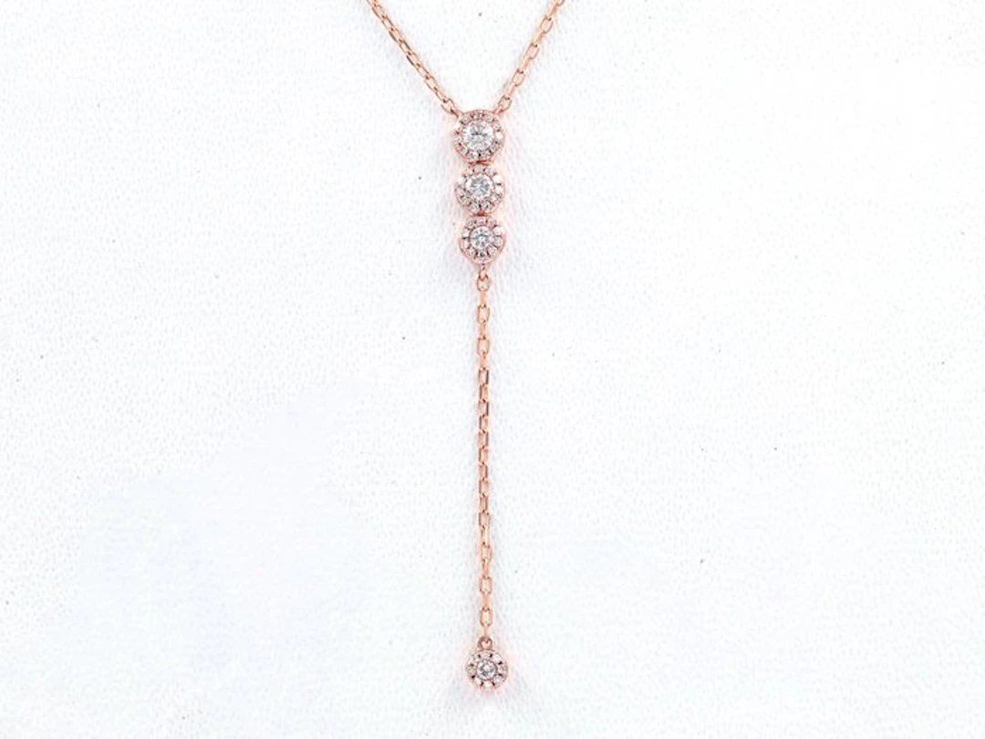 No reserve price - Necklace with pendant - 14 kt