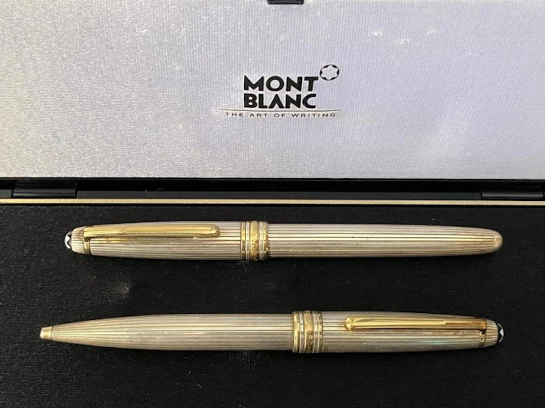 Montblanc - Meisterstück Solitaire Pinstripe 925 - Pen