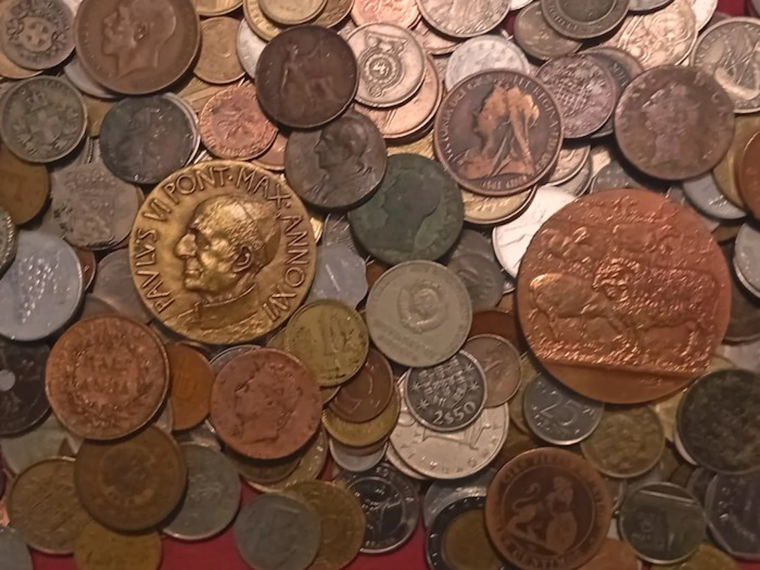 World. Large lot of World Coins, 1800 to présent. (No reserve price)