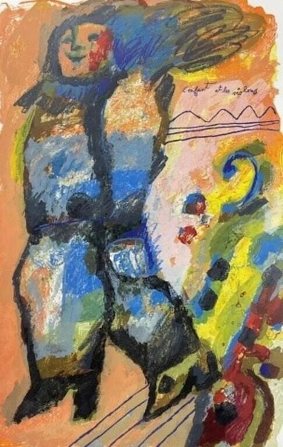 Théo Tobiasse (1927-2012) - The Child and the Violins