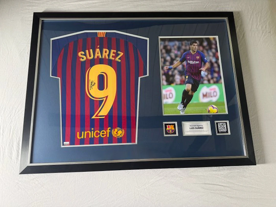 FC Barcelona - Spanish Football League - Luis Suarez - 2018 - Football jersey
