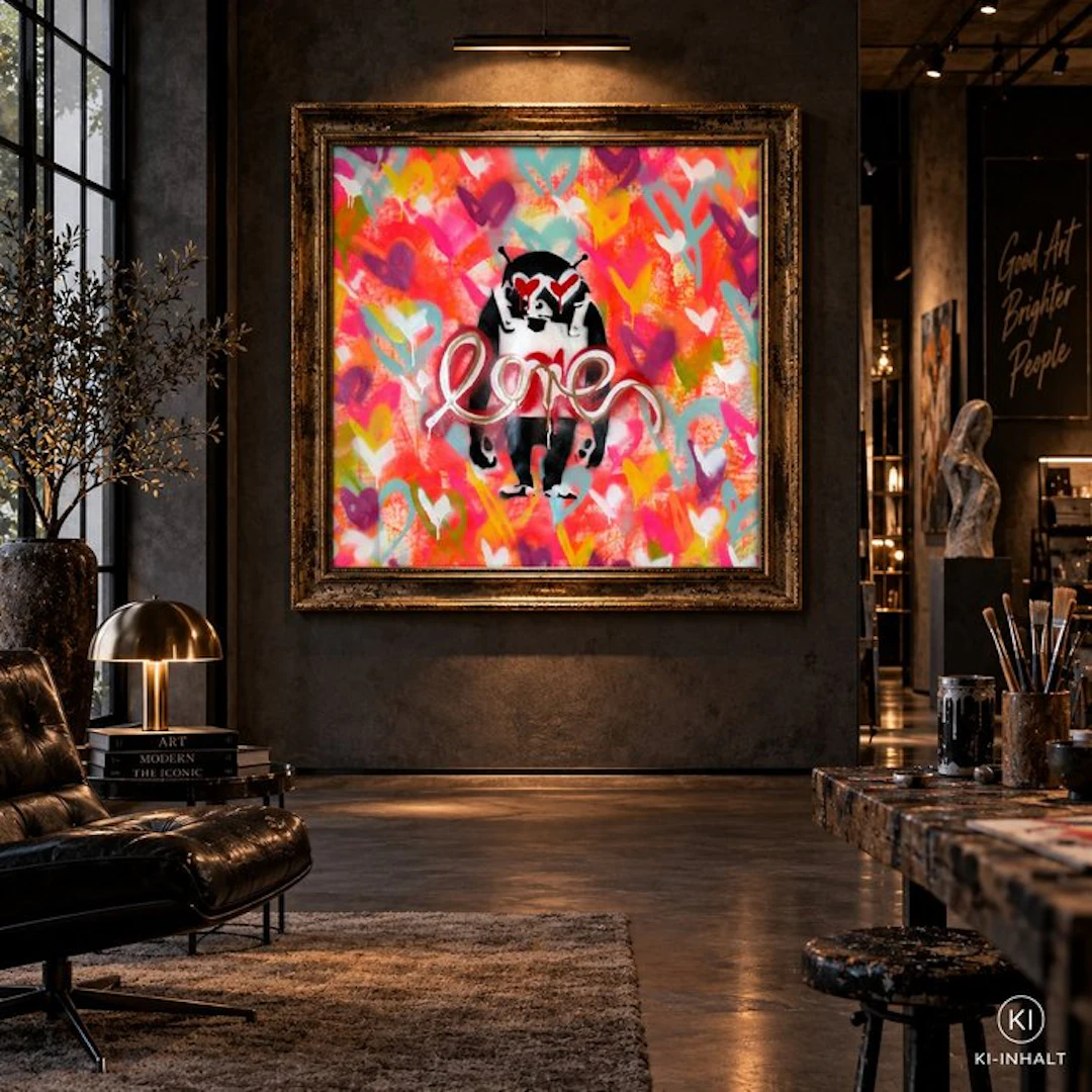 Timo Wedell - Colorful Confessions - XL - Street Banksy Art
