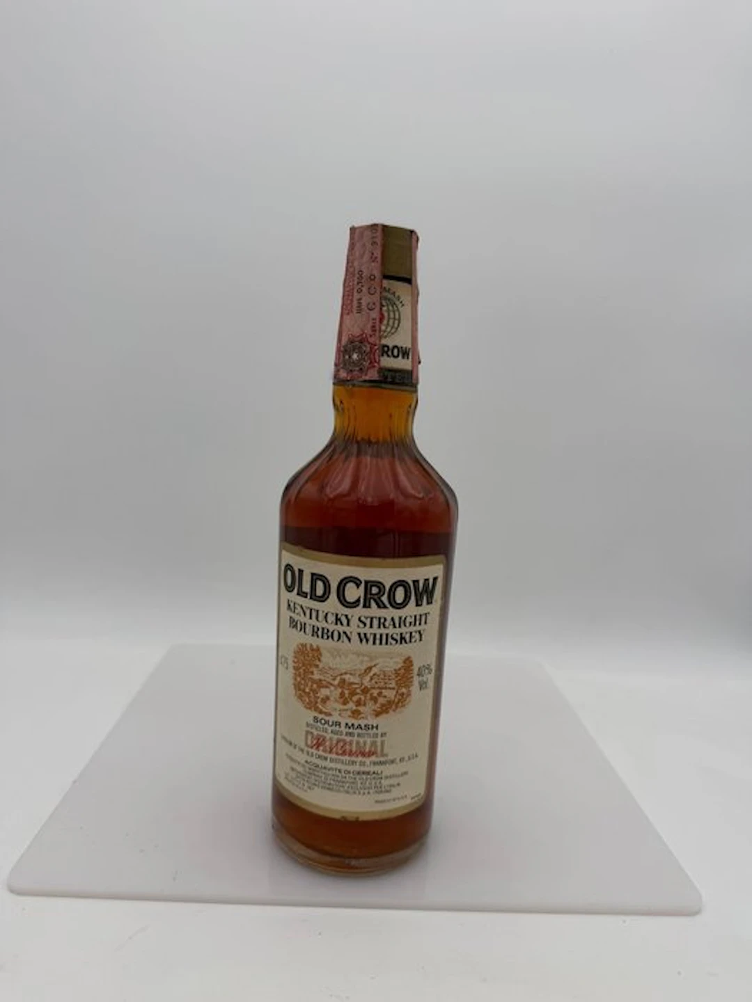Old Crow Kentucky Straight Bourbon - b. 1980s - 75cl