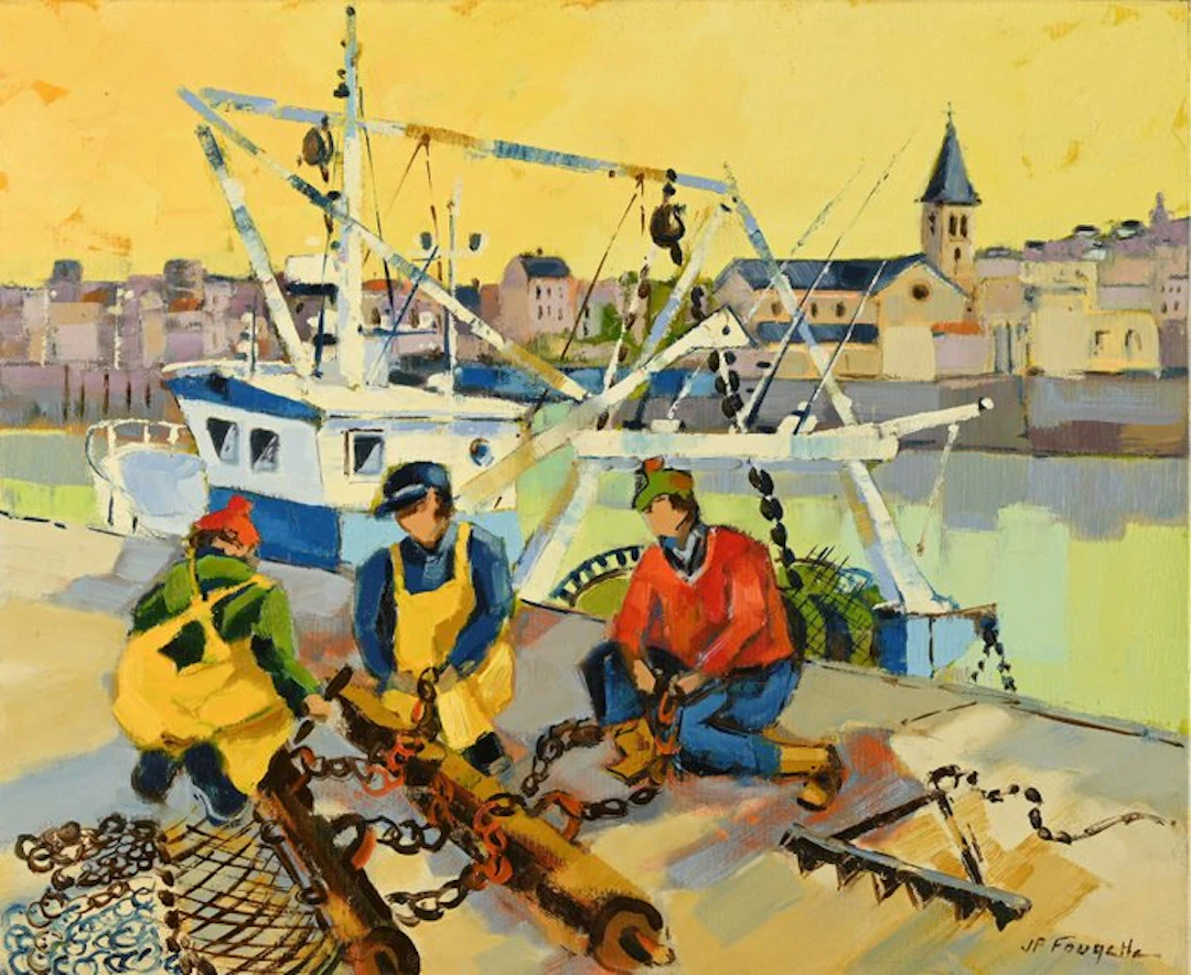 Jean-Paul Fouache (né en 1943) - Armement pour la pêche