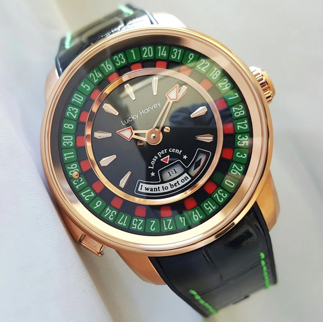 Lucky Harvey - CASINO - Roulette - SOLID 18K GOLD BALL...