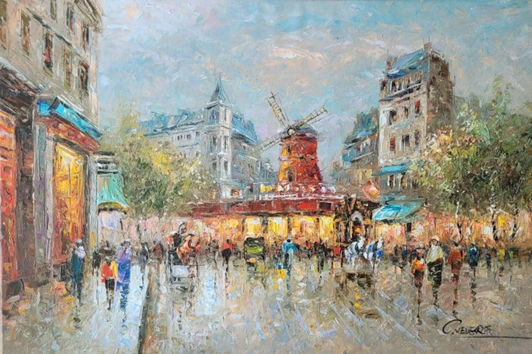 Christof Vevers (1962) - Le Moulin Rouge ~ Paris ~...