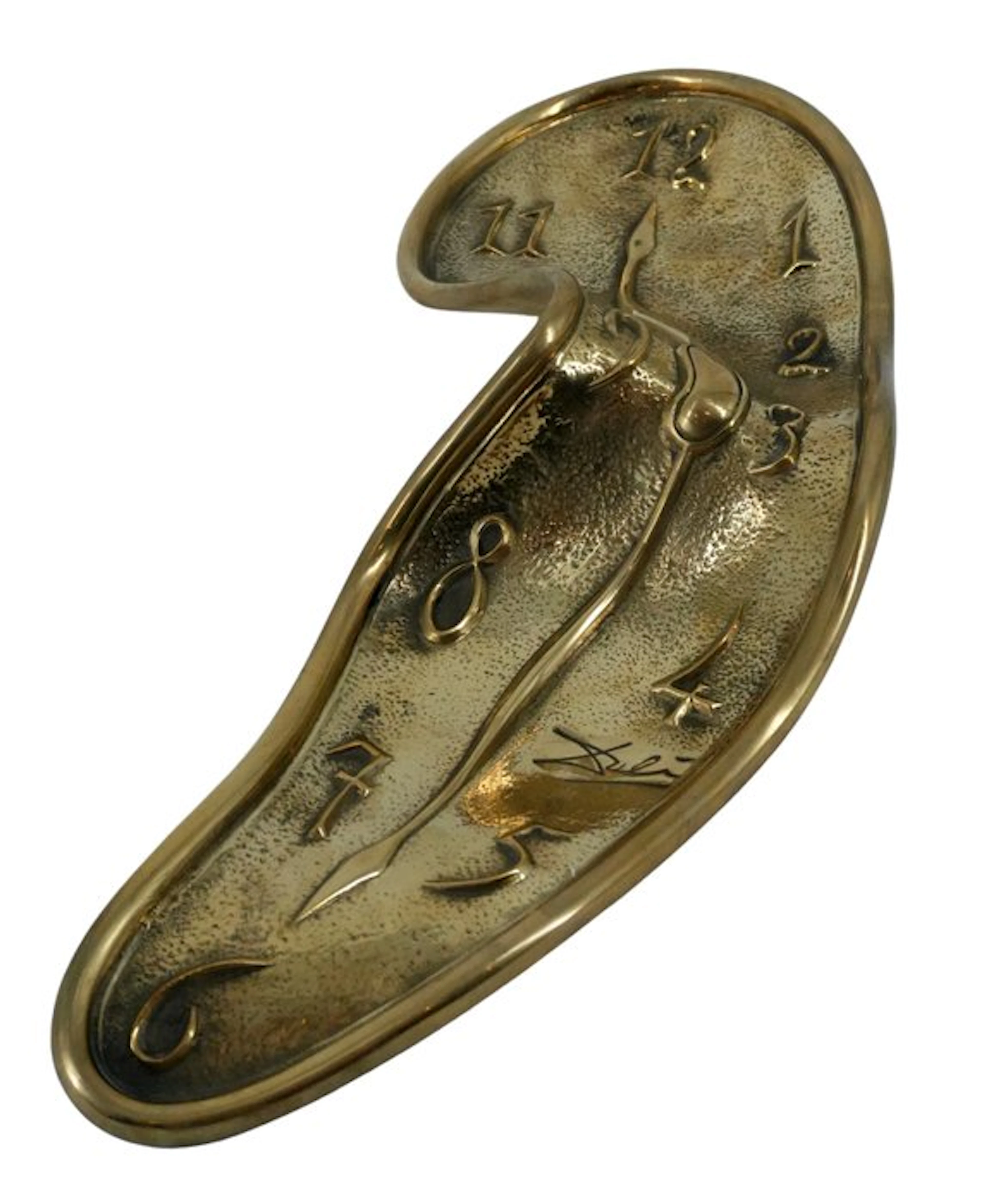 Salvador Dali (1904-1989) - Sculpture, La Montre Molle - 49 cm - Gilt bronze