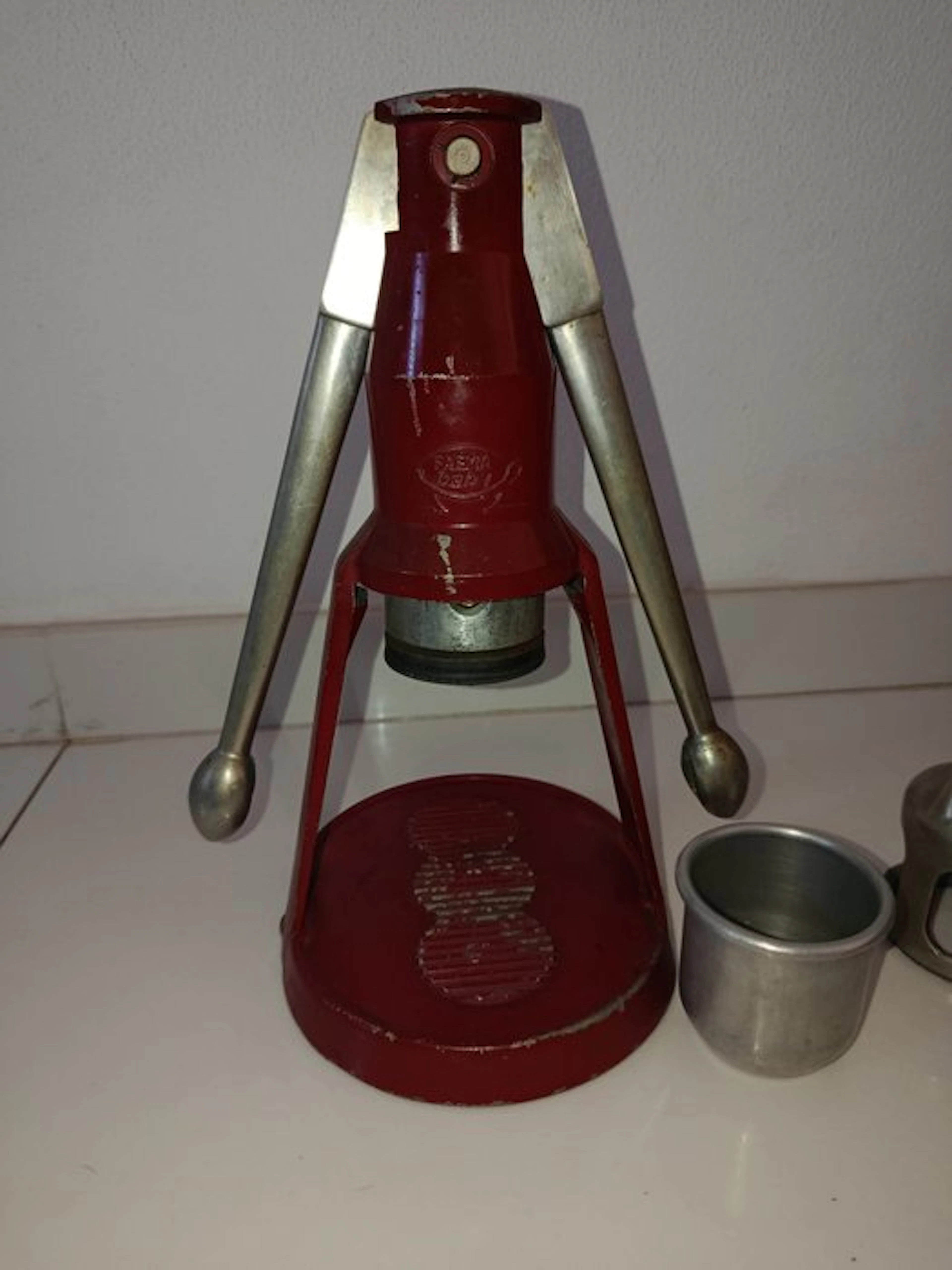 Faema - Coffee maker - Rare manual espresso coffee...
